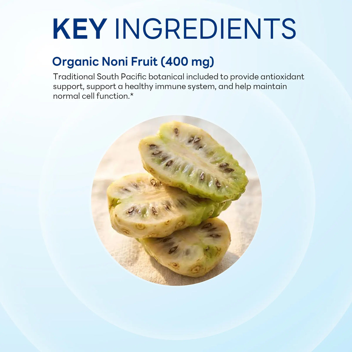 Noni 400 mg, Antioxidant Support, 100 Capsules
