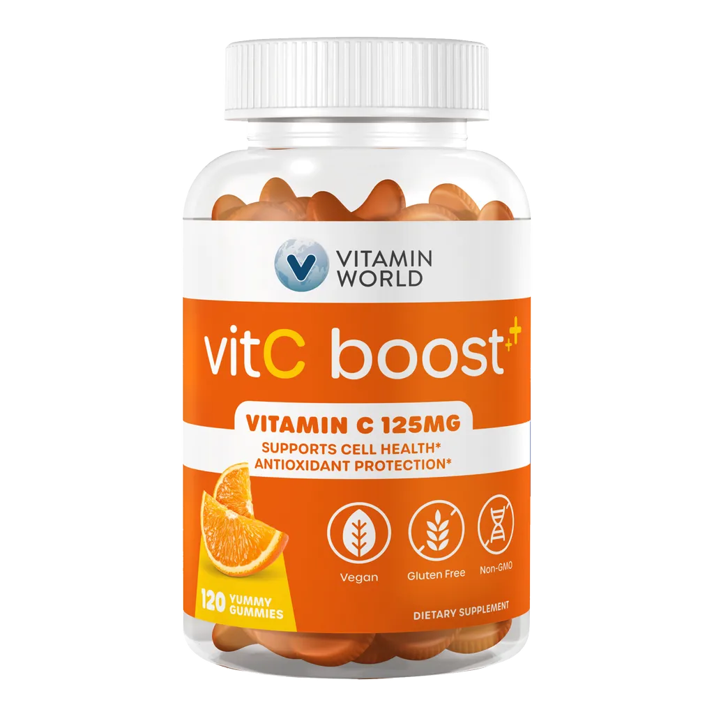 VitC Boost Vitamin C Gummies - Support Cell Health, Antioxidant Protection