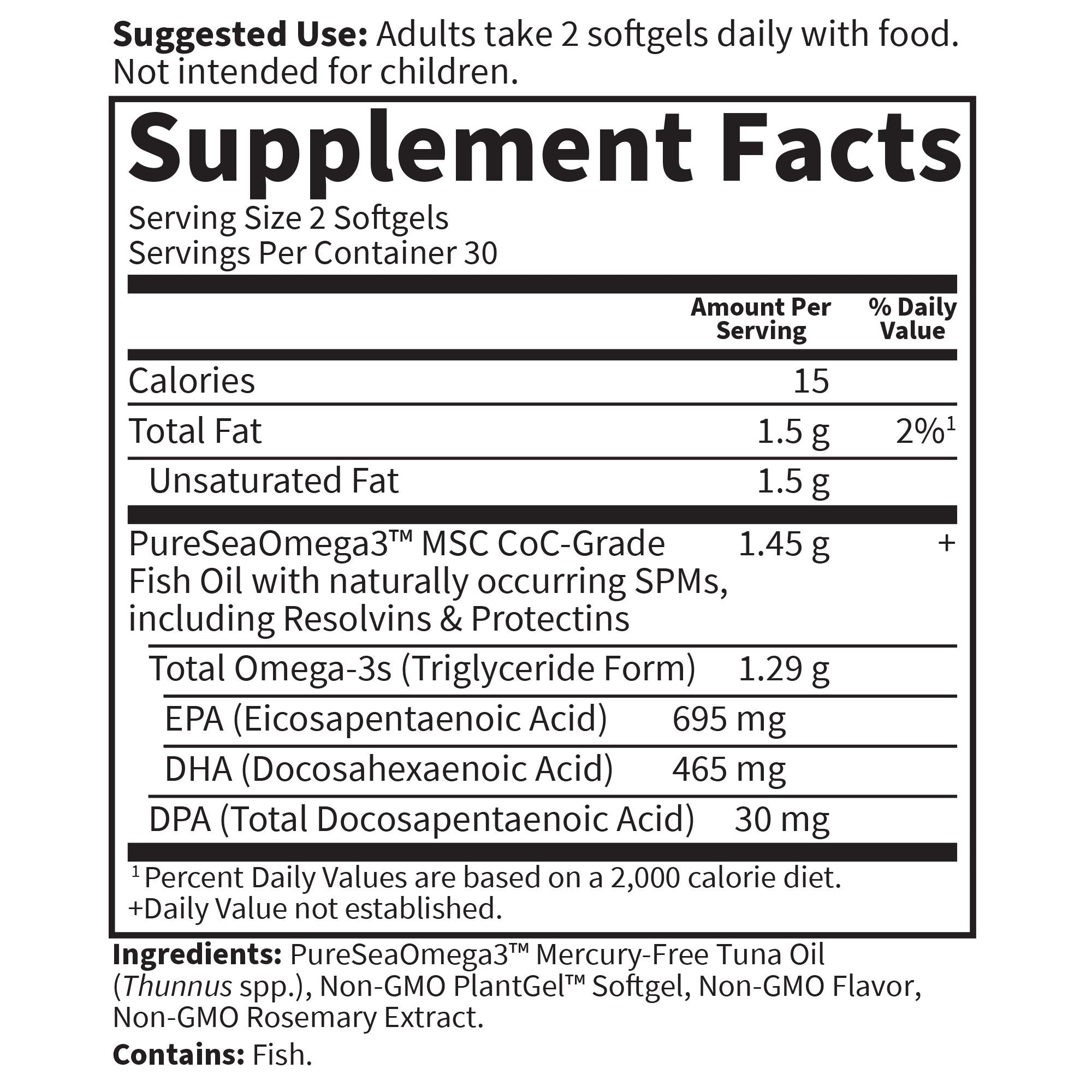 Dr. Formulated Advanced Omega (60 count) (Lemon)