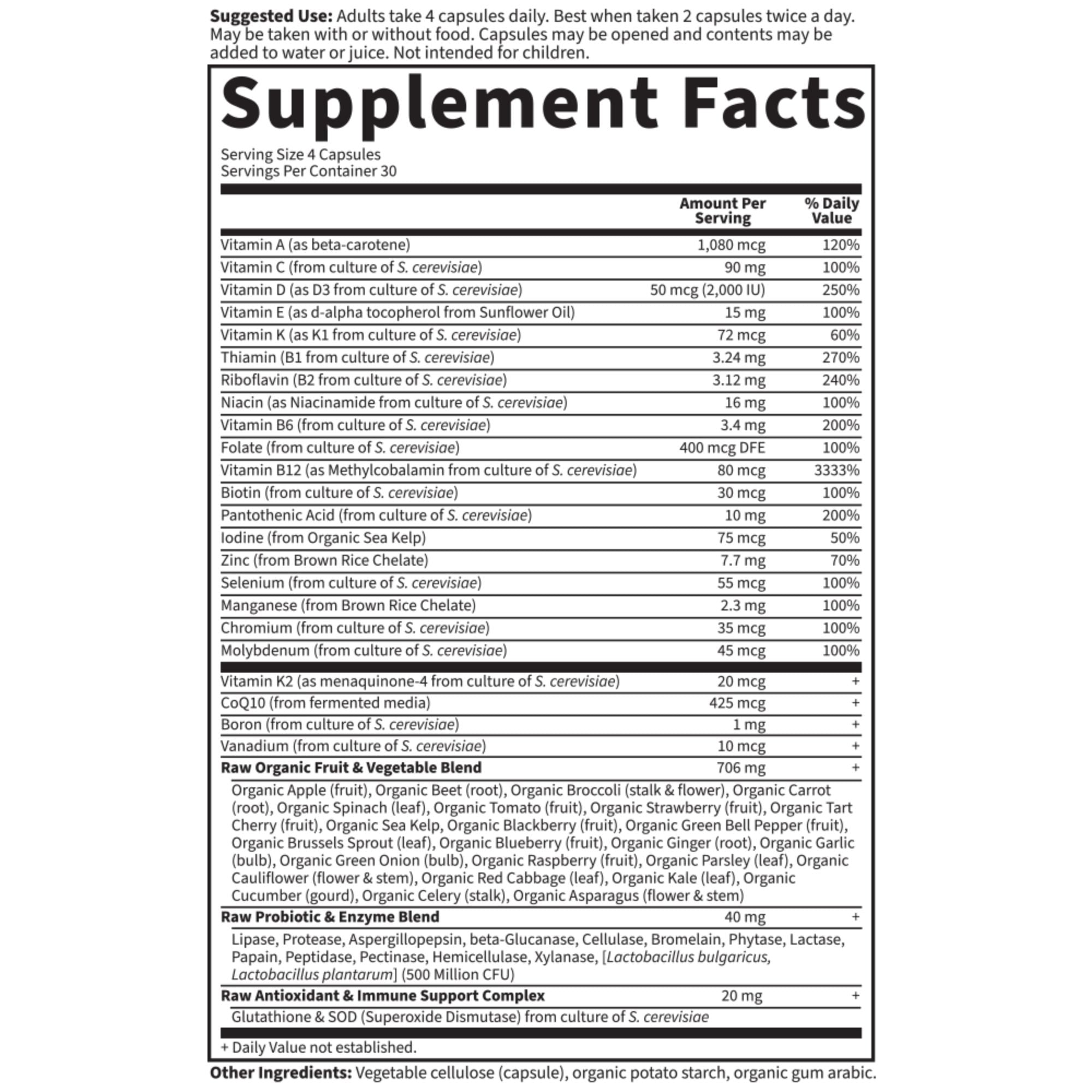 Vitamin Code® - 50 & Wiser Women's Multi