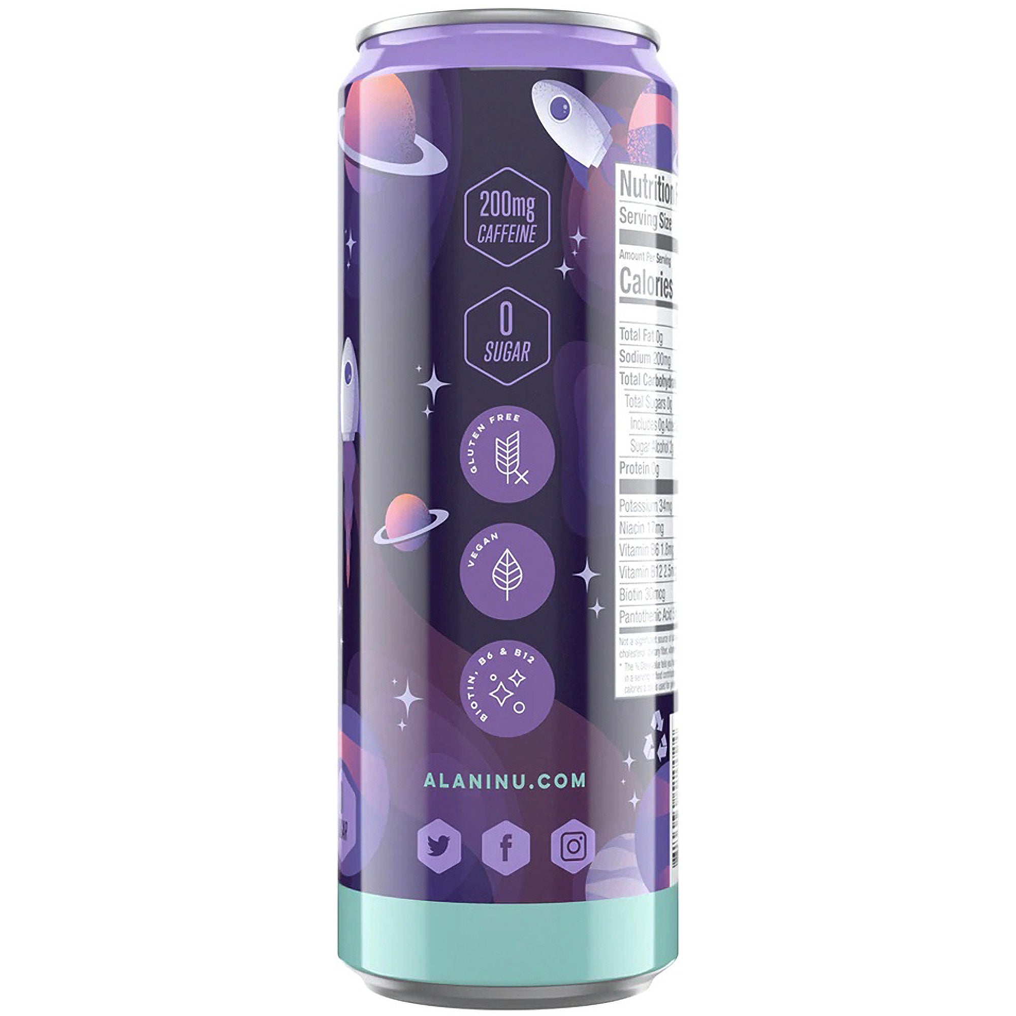 Hielo hawaiano Alani Nu 12 oz