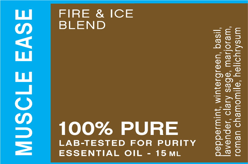 Muscle Ease Essential Oil Blend, 15 mL