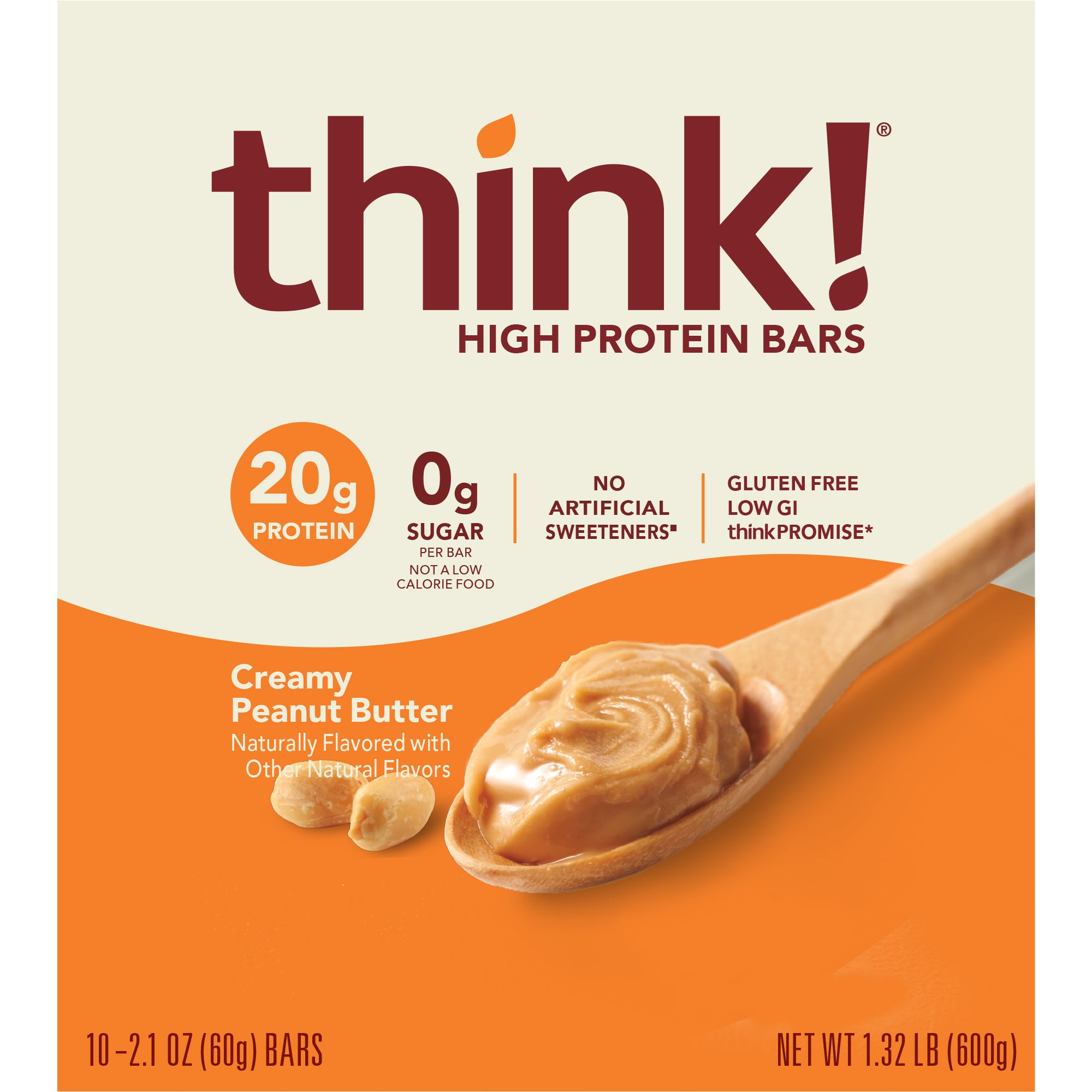 Think! High Protein Brownie Crunch (Case of 10)
