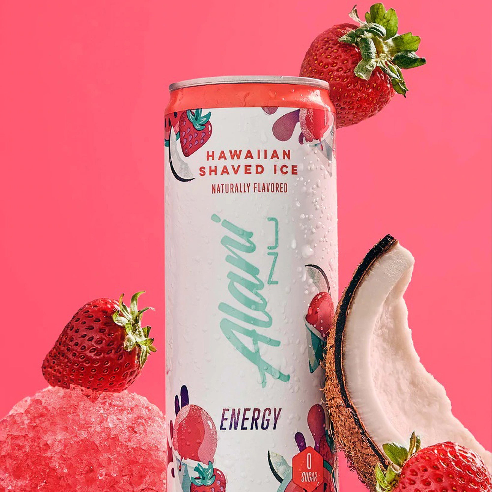 Hielo hawaiano Alani Nu 12 oz