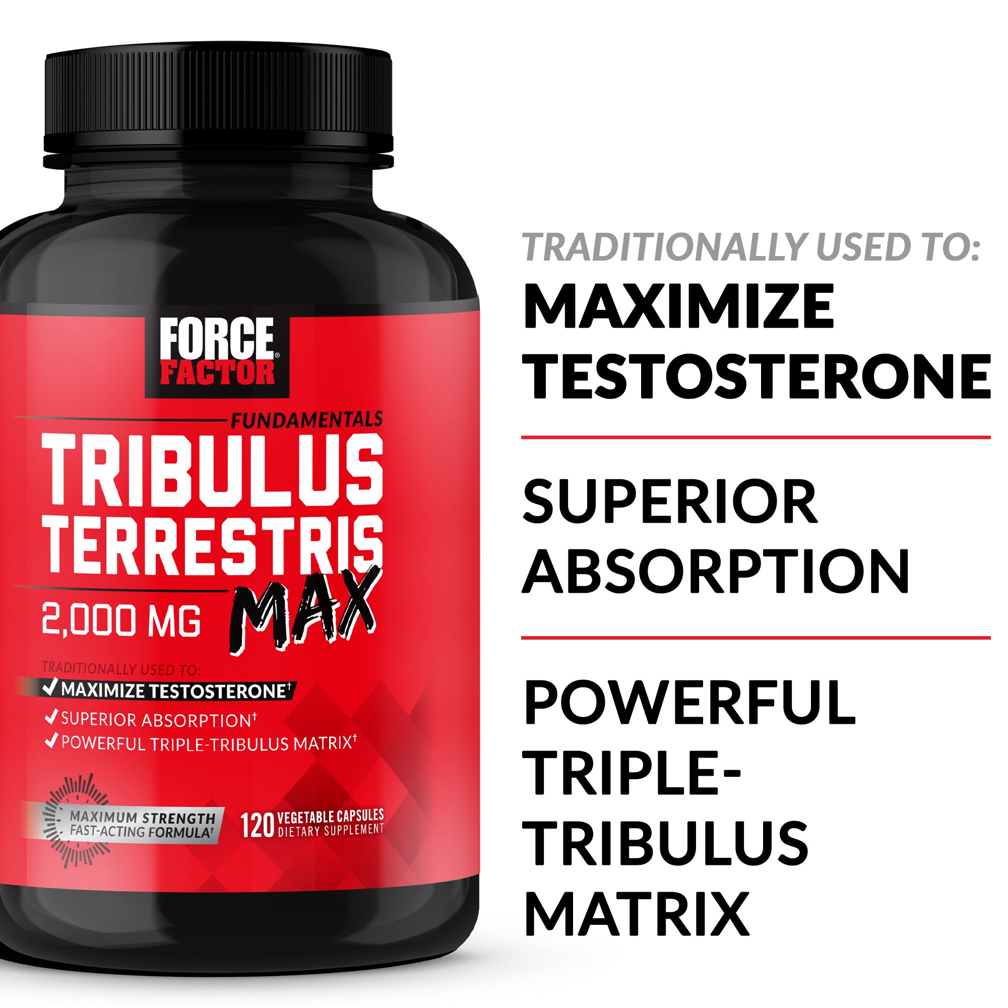 Tribulus Max Rapid Release Capsules - Maximize testosterone