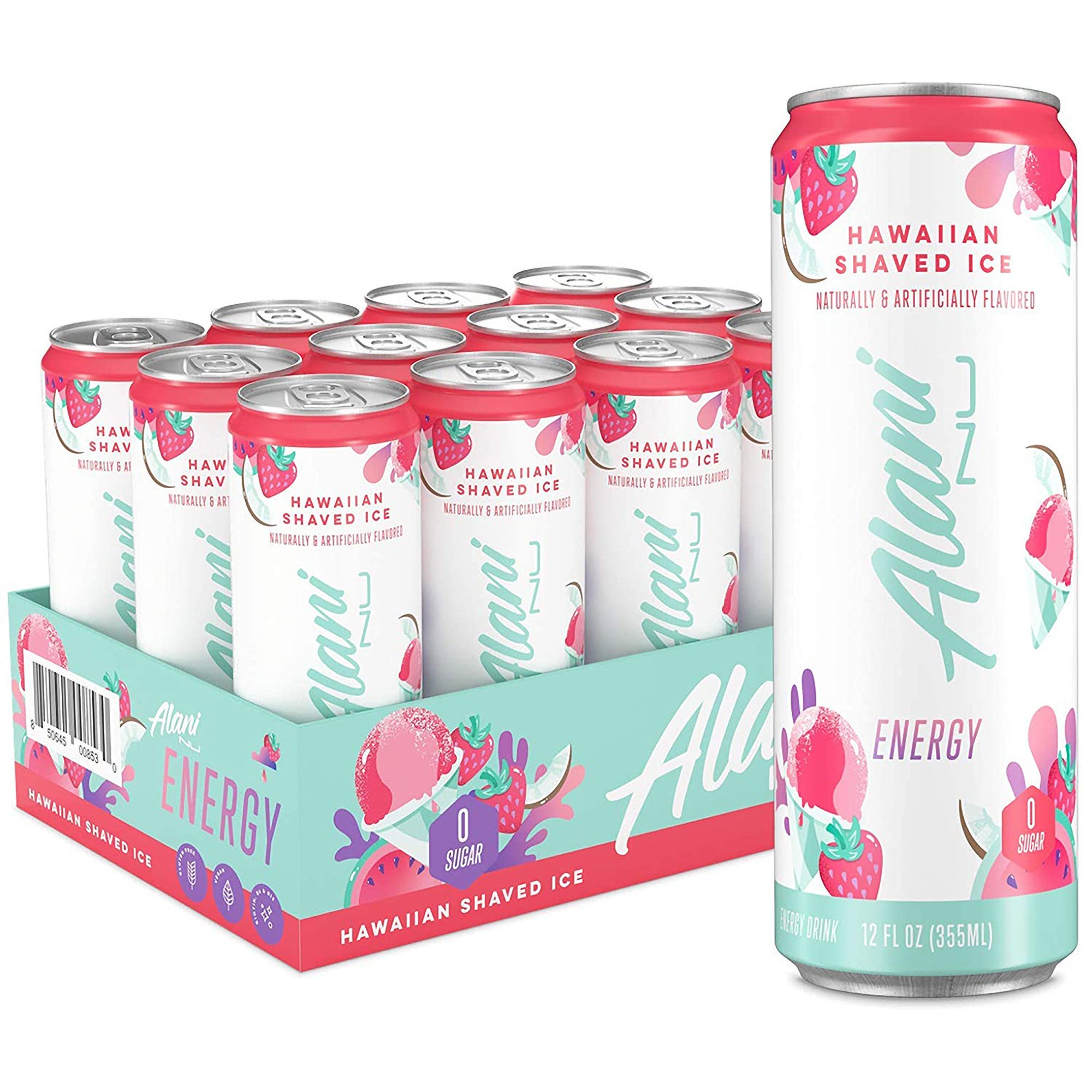 Hielo hawaiano Alani Nu 12 oz