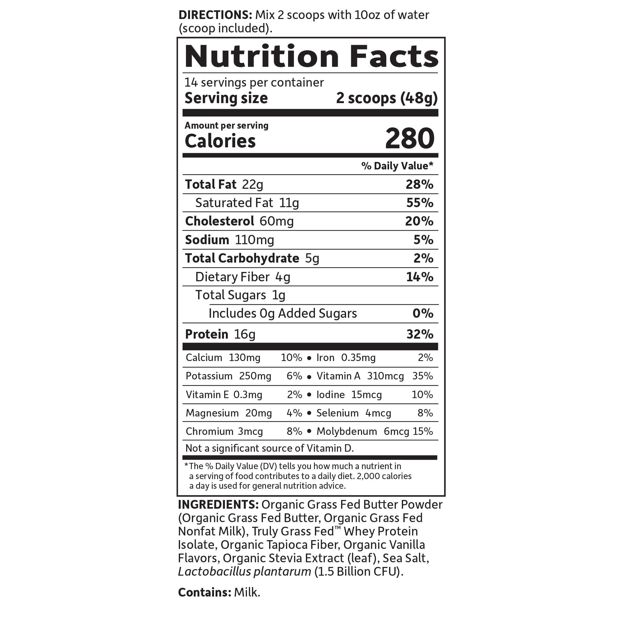 Comida cetogénica de chocolate formulada por el Dr.