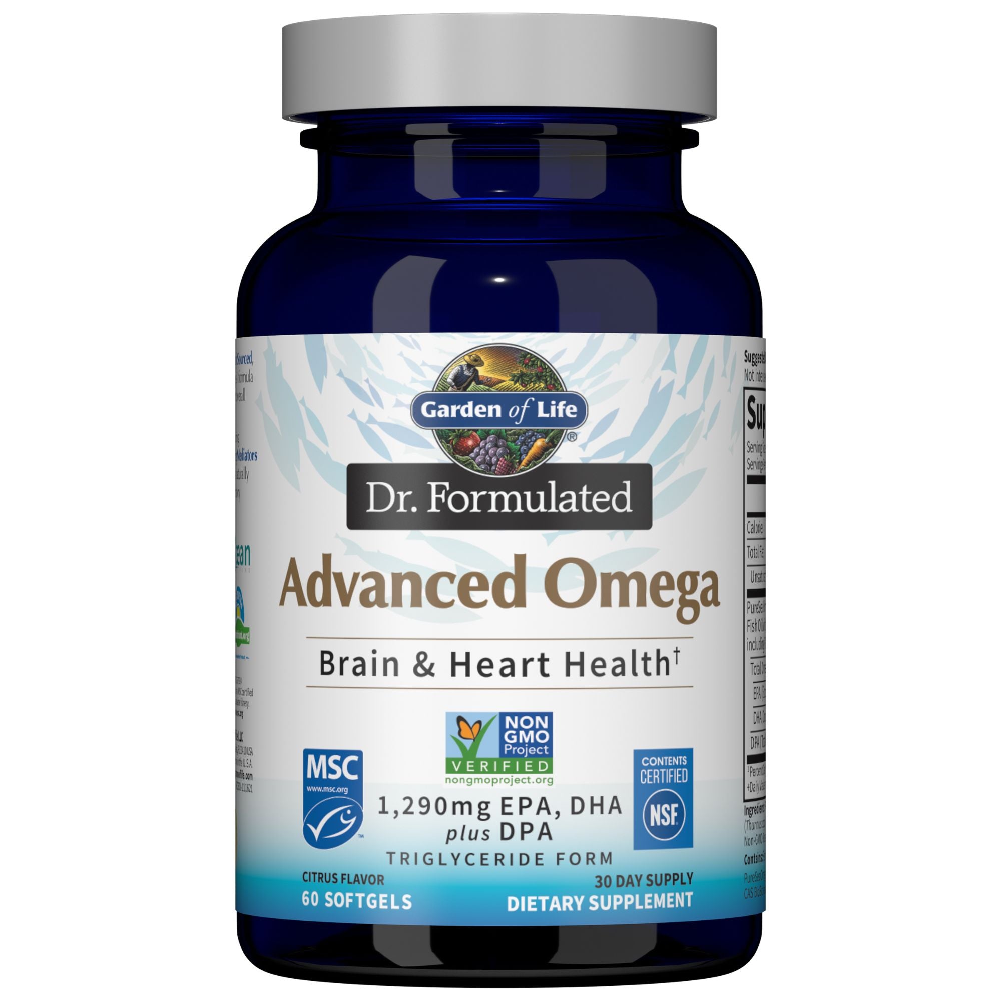 Dr. Formulated Advanced Omega (60 count) (Lemon)