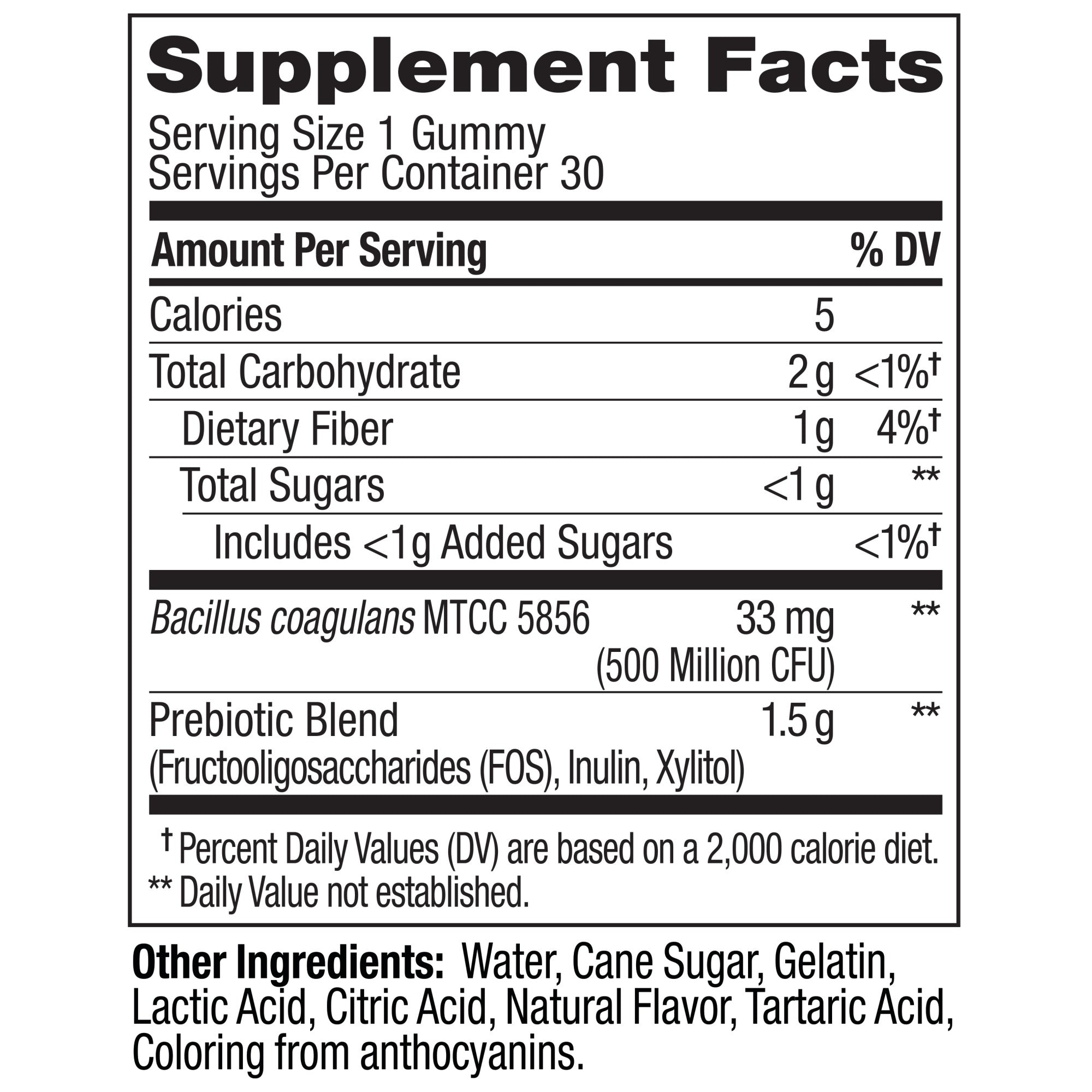 OLLY Probiótico + Prebiótico Melocotón Melocotón