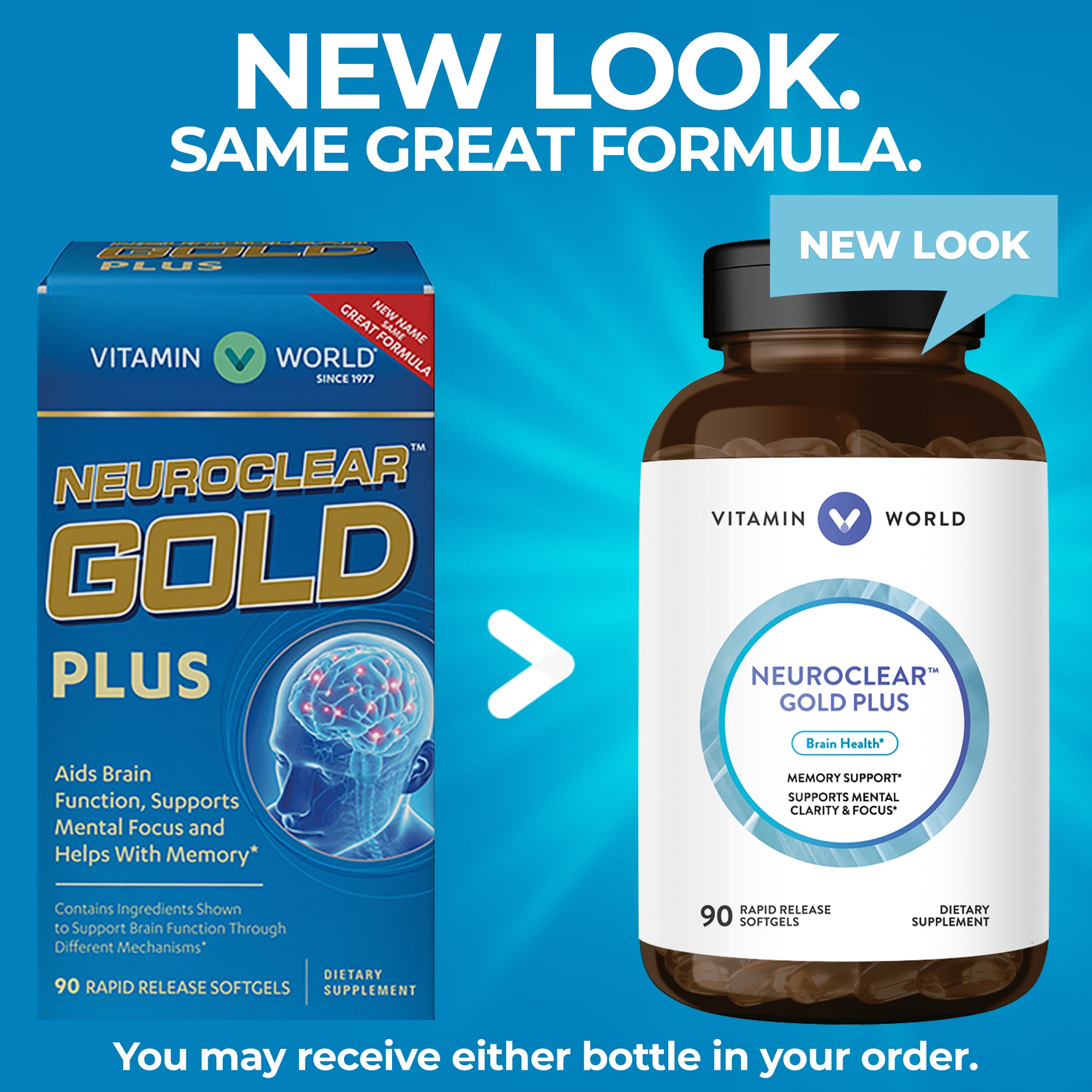 NeuroClear™ Gold Plus Apoyo para la memoria