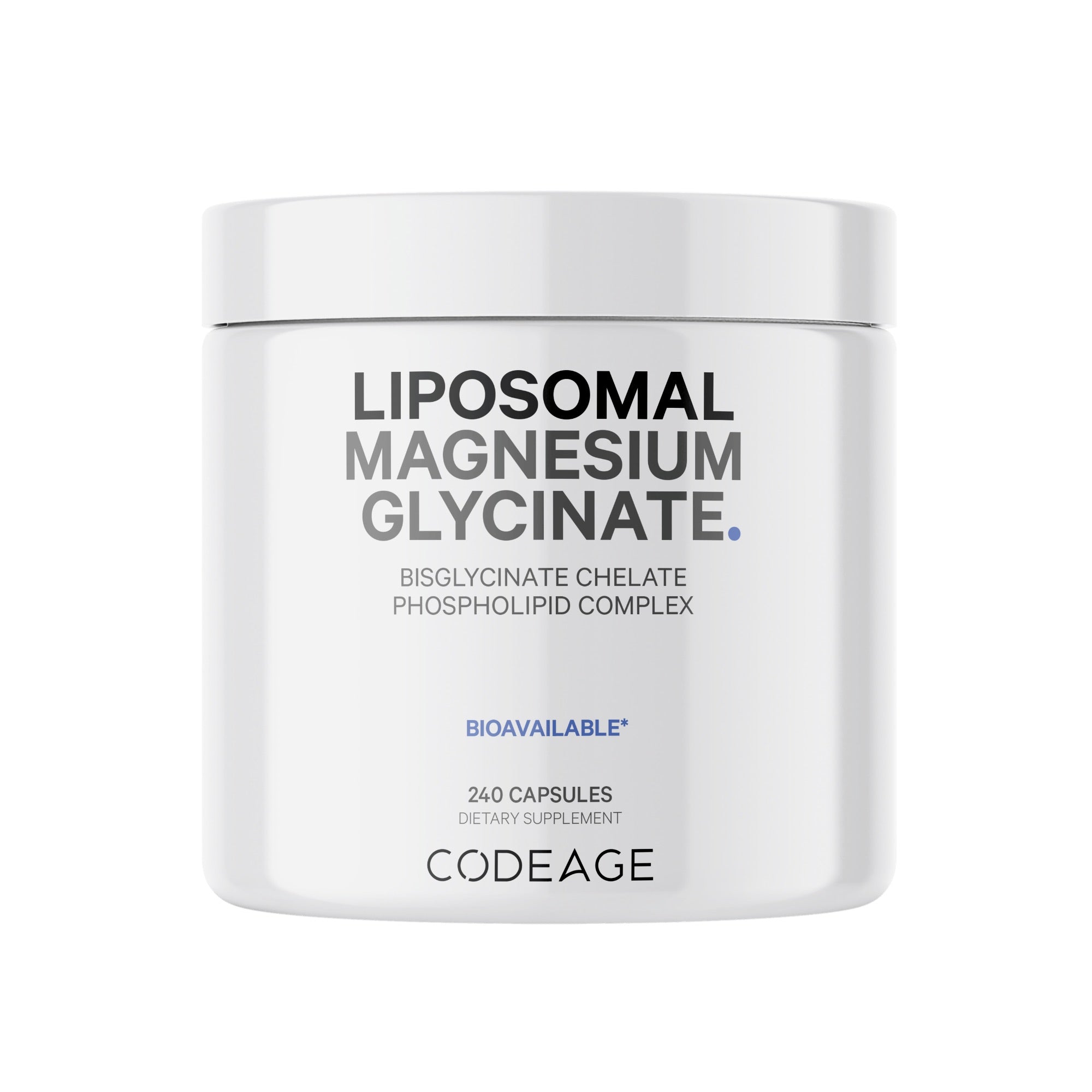 Liposomal Magnesium Glycinate 240 Ct