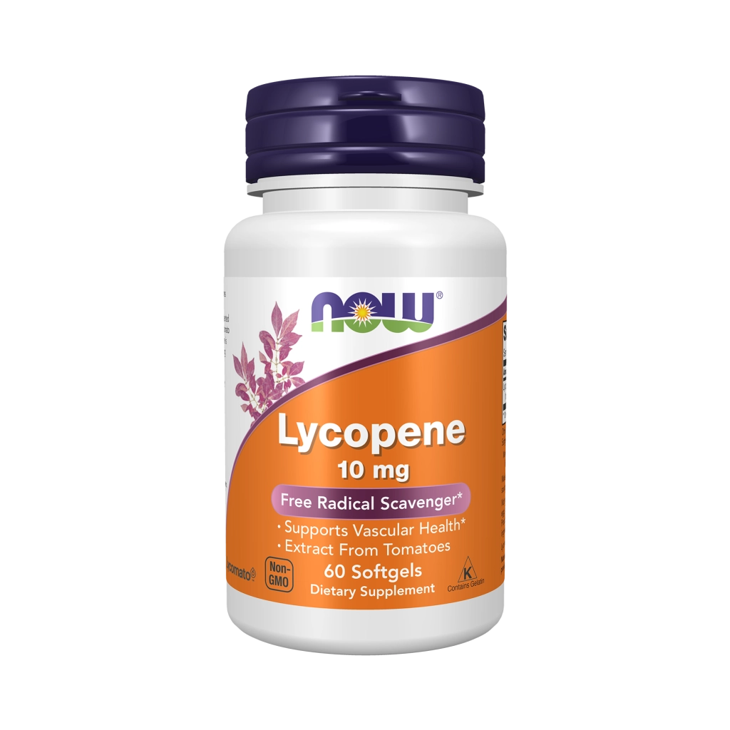Lycopene 10 mg with Natural Extract from Tomatoes, 60 Softgels