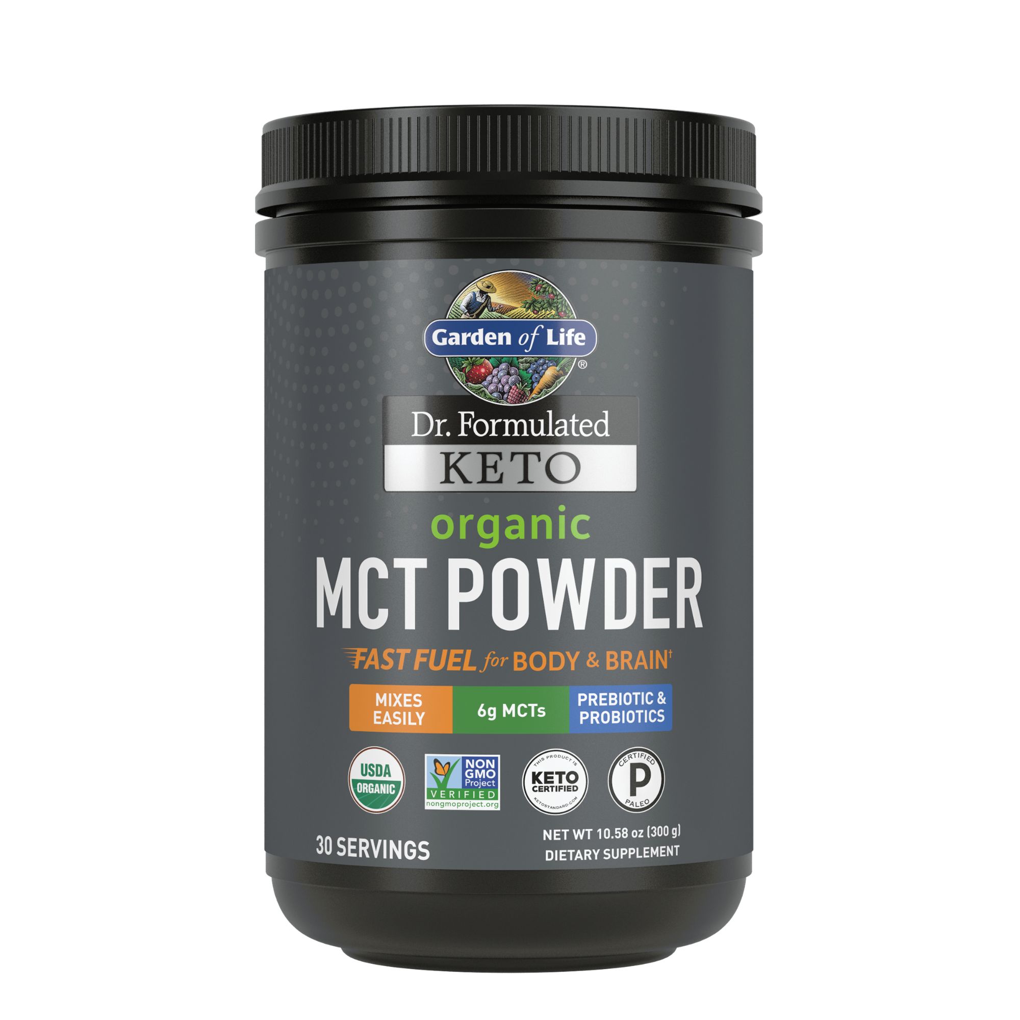 Dr. Formulated Keto Organic MCT Powder