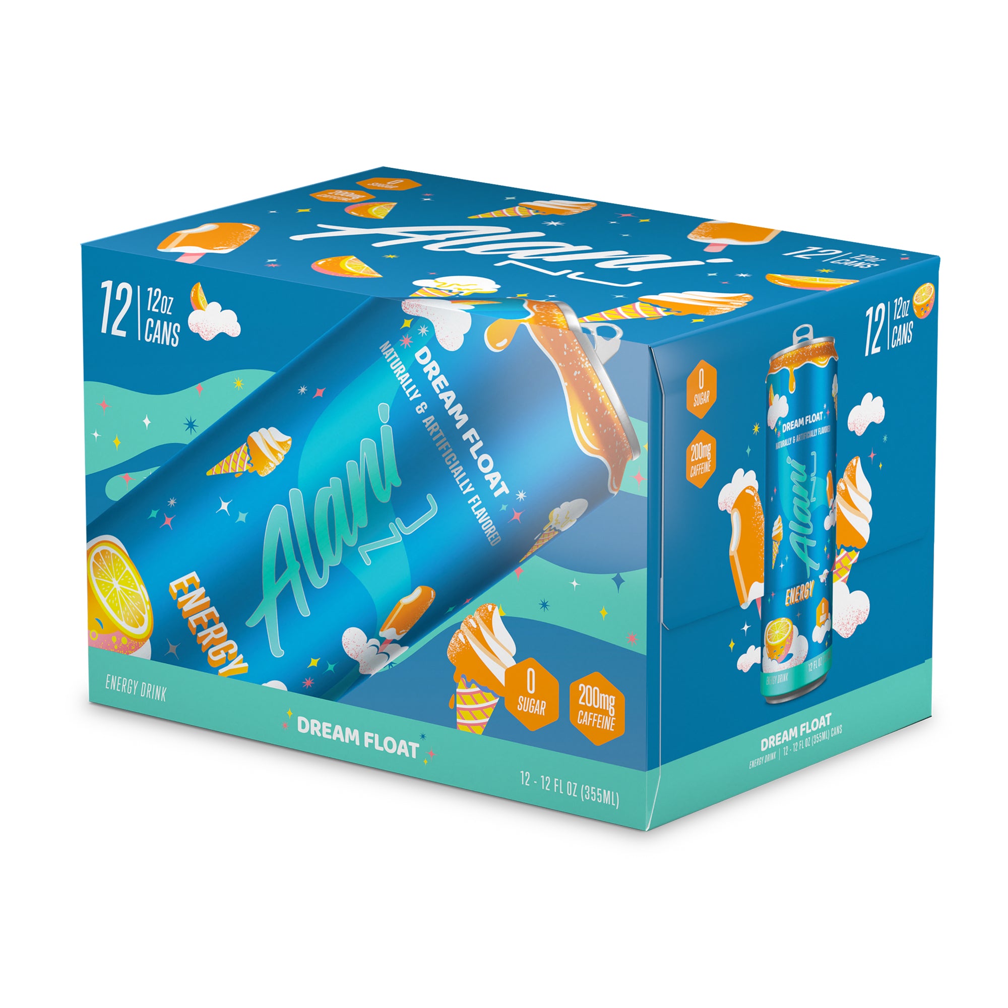 Hielo hawaiano Alani Nu 12 oz