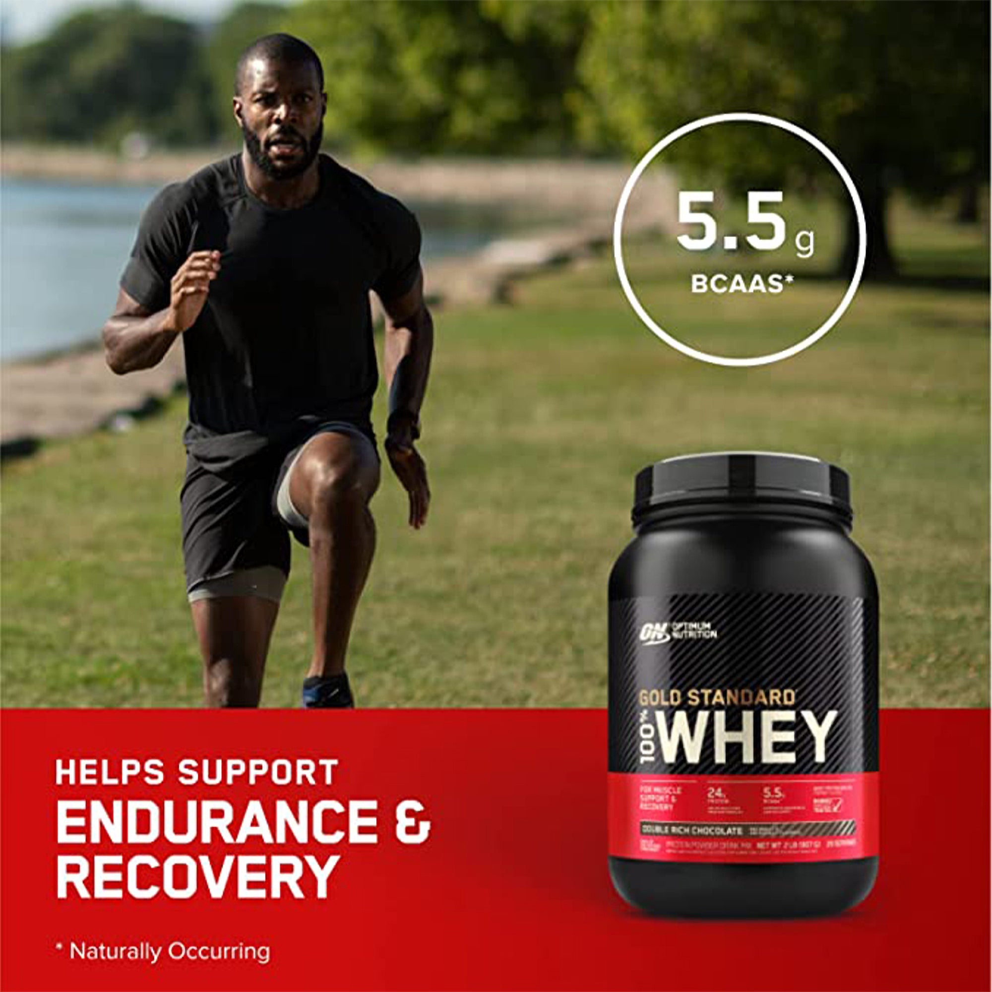 Gold Standard 100% Whey Protein - Helps Support Endurance and Recovery