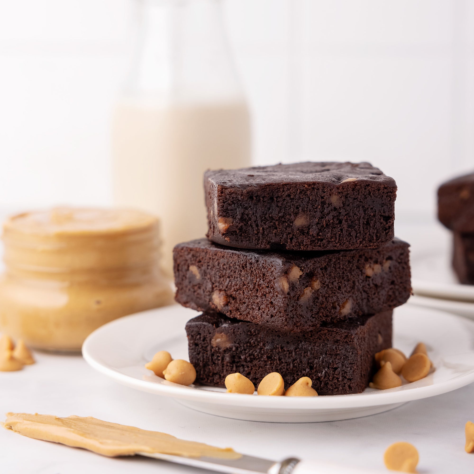 Eat Me Guilt Free Chocolate Peanut Butter Bliss Brownie (Box of 12)