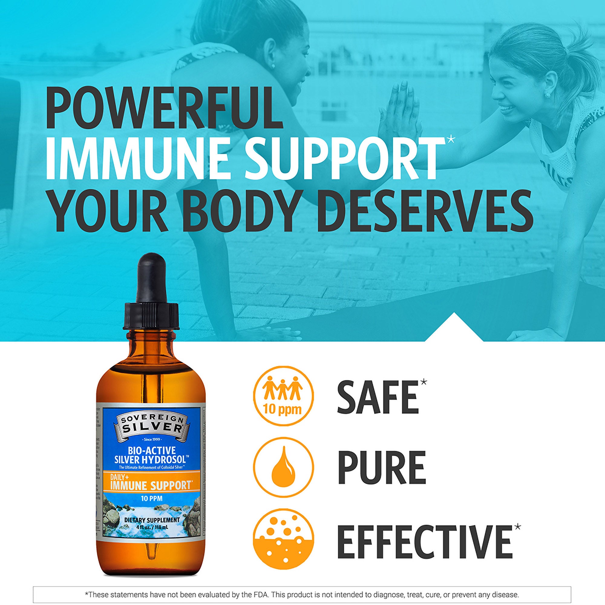 Sovereign Silver Bio-Active Silver Hydrosol 4oz