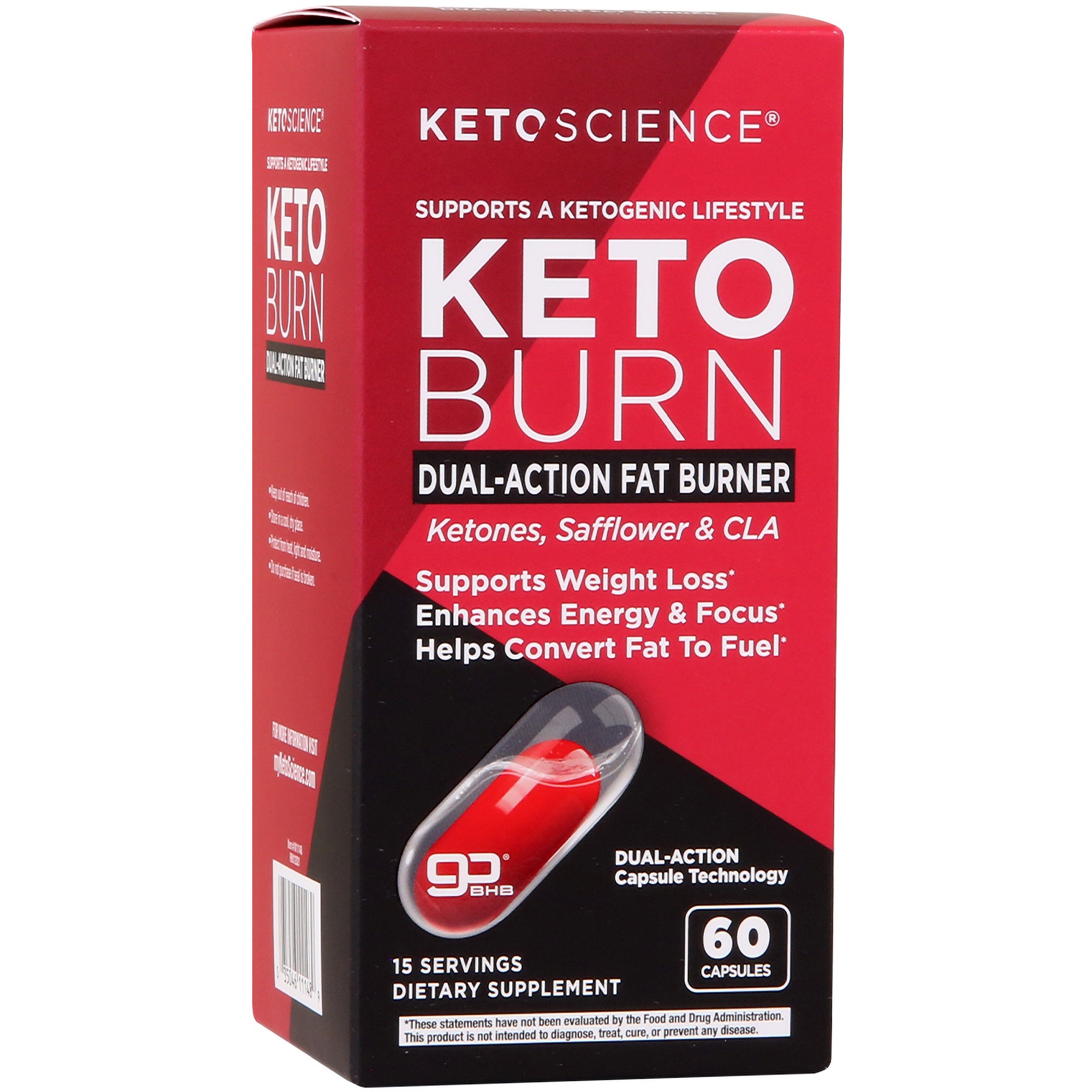 Cápsulas Keto Burner de doble acción
