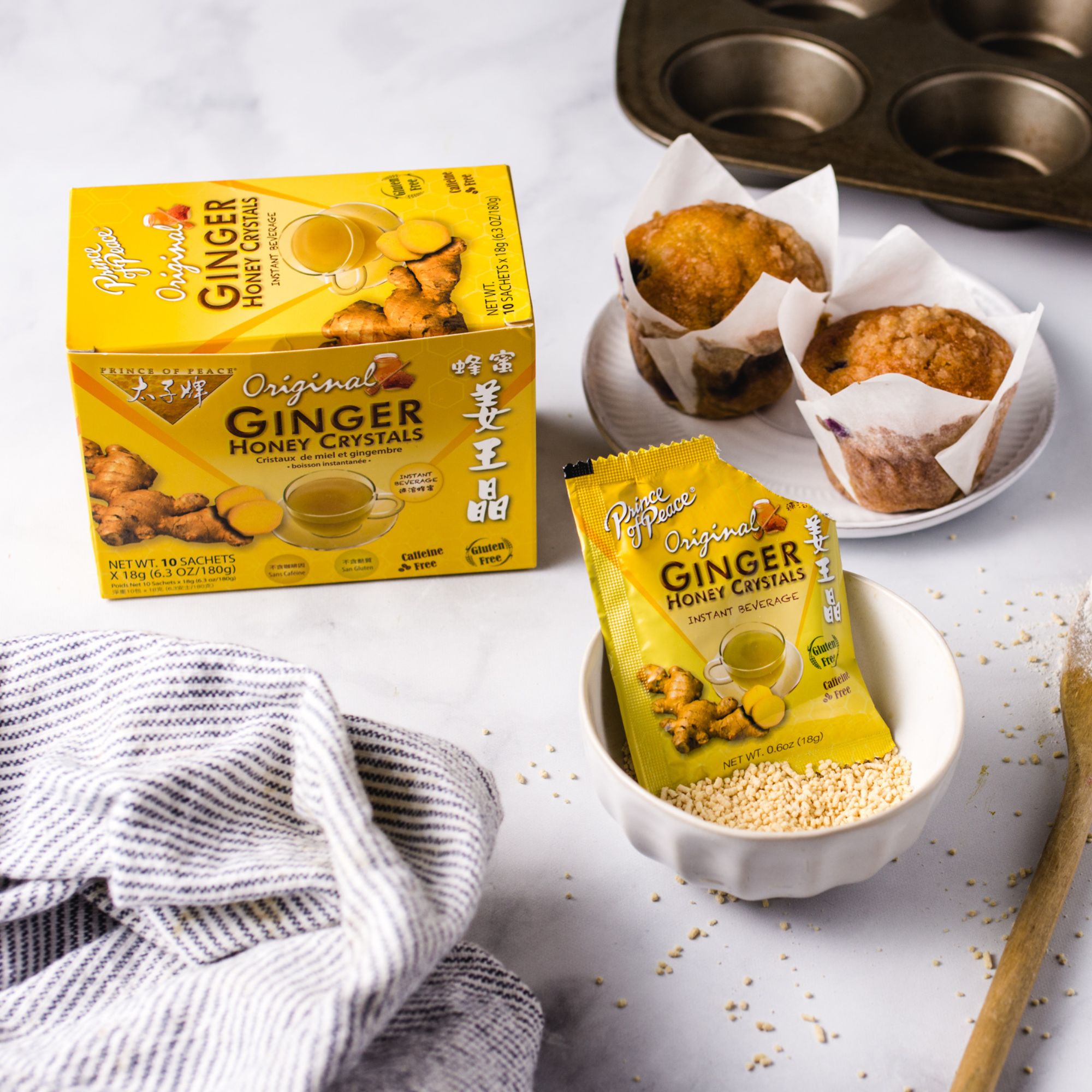 Ginger Honey Crystals Instant Tea