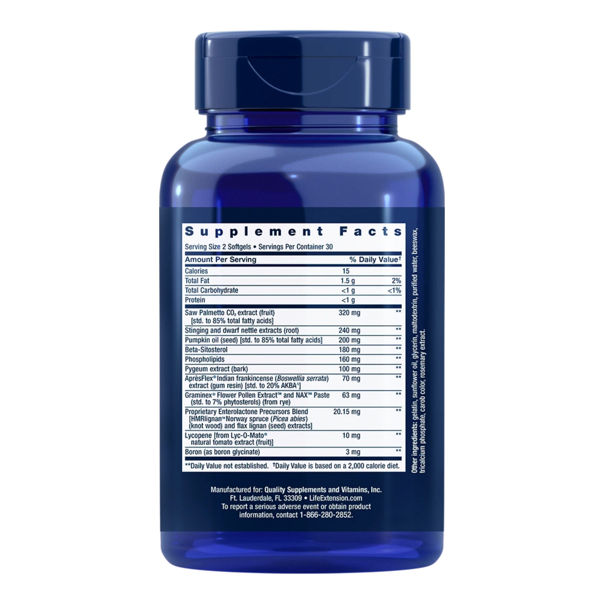 Fórmula Ultra Prostática 60 unidades