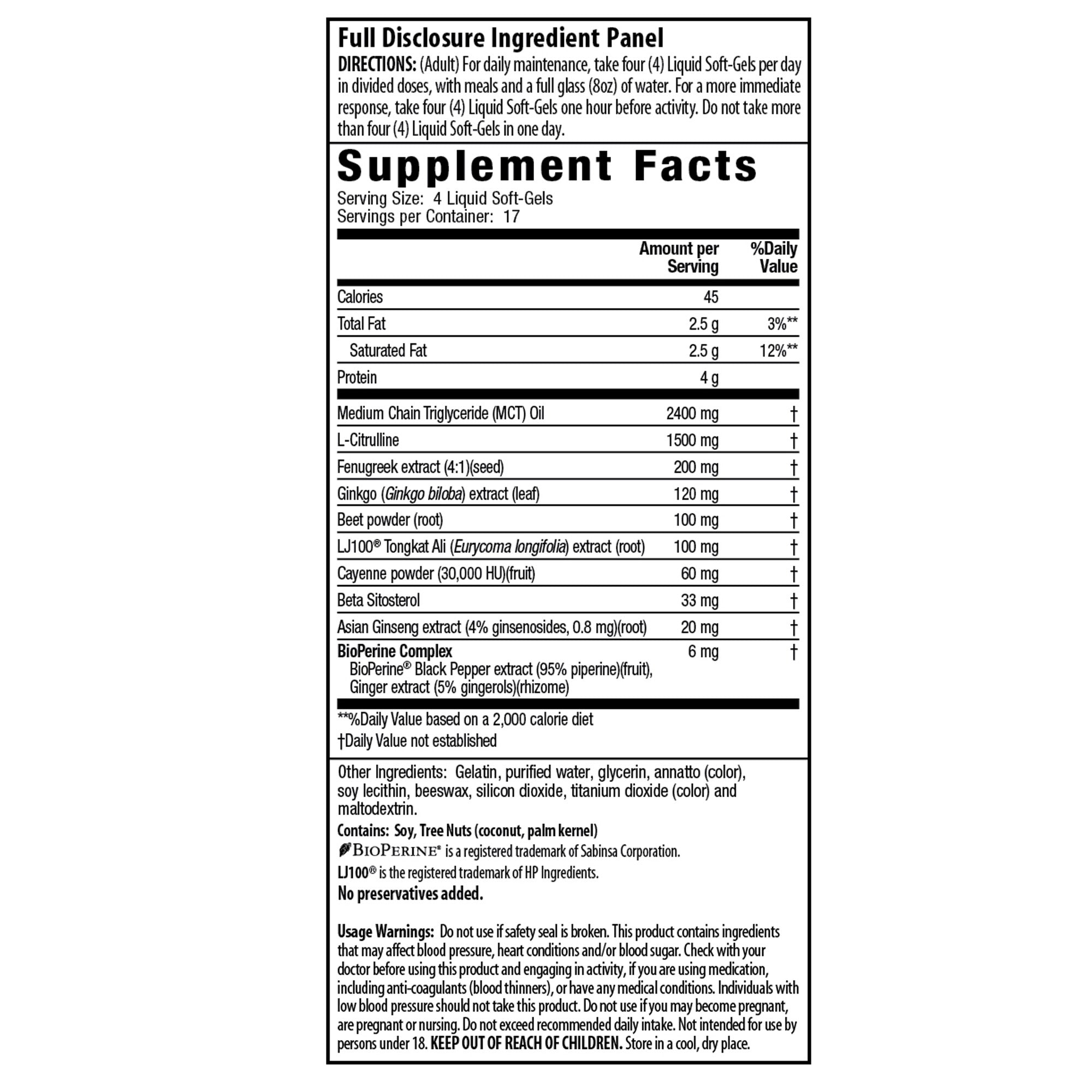 Testosterone Mega-Boost Red
