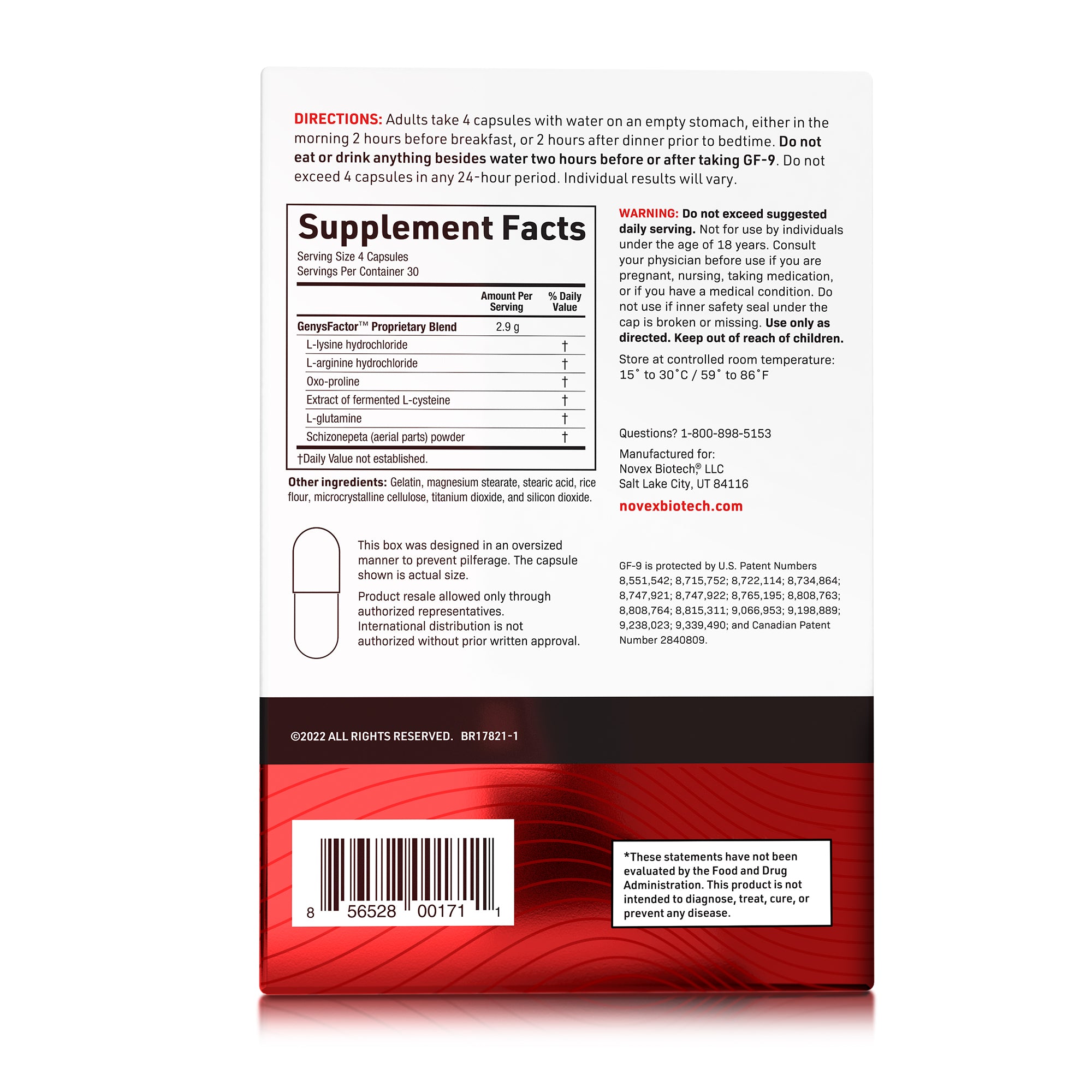 GF-9™ Natural Human Growth Hormone Boost*