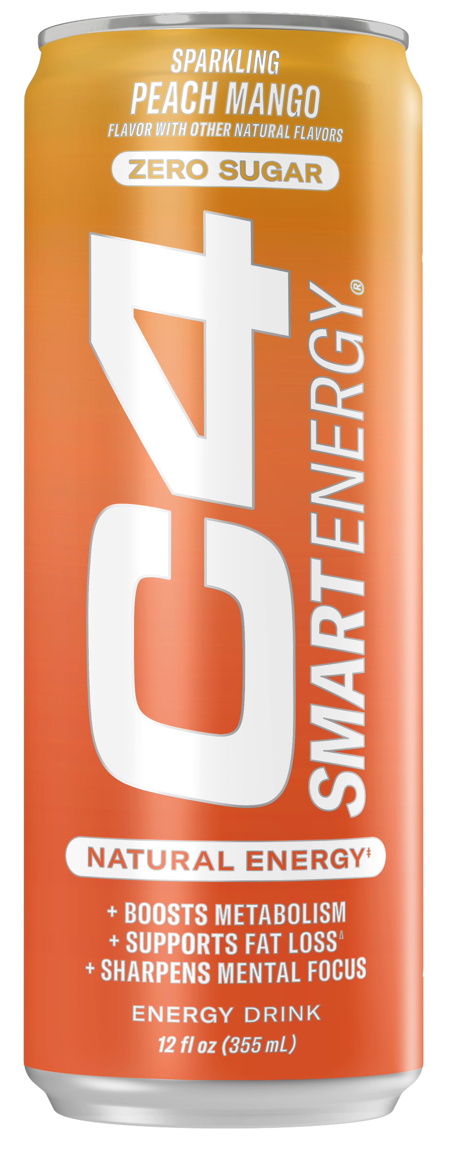 C4 Smart Energy Sparkling Peach Mango