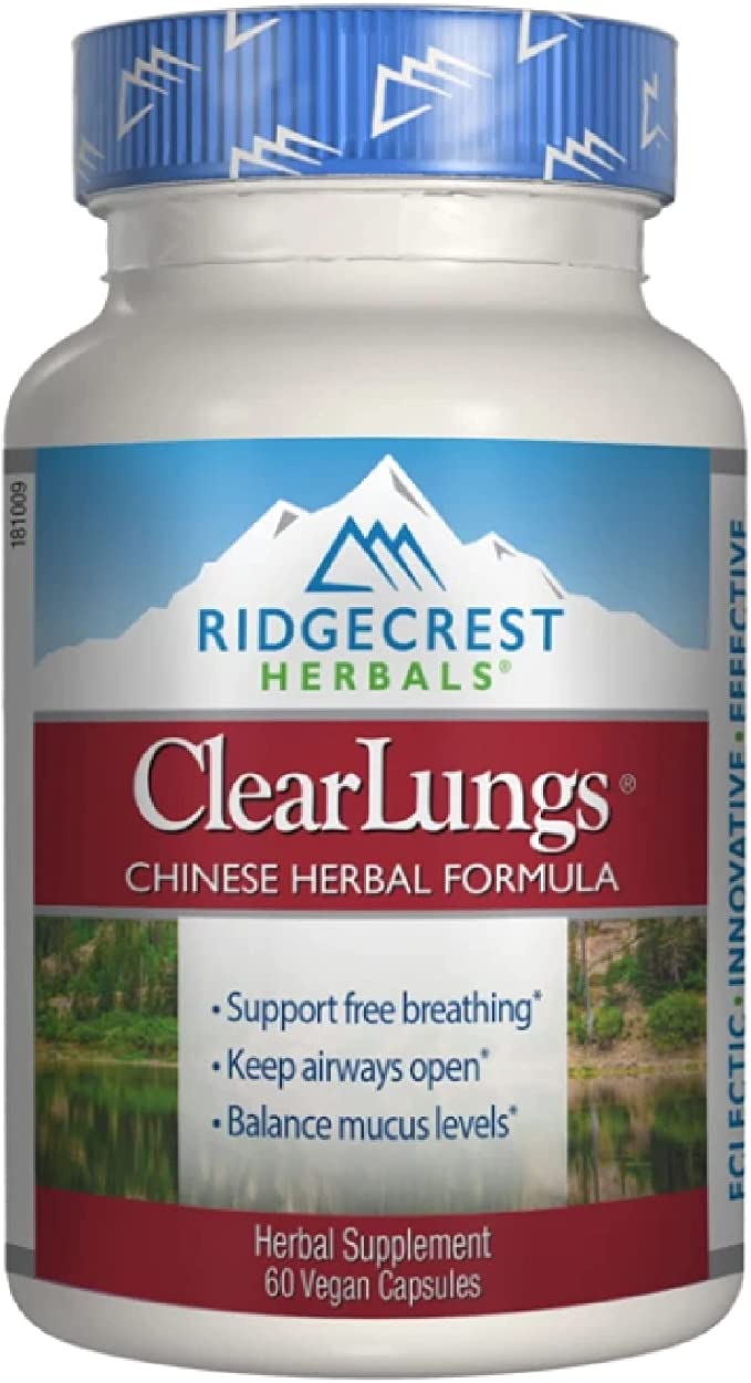 Fórmula herbal china para pulmones limpios