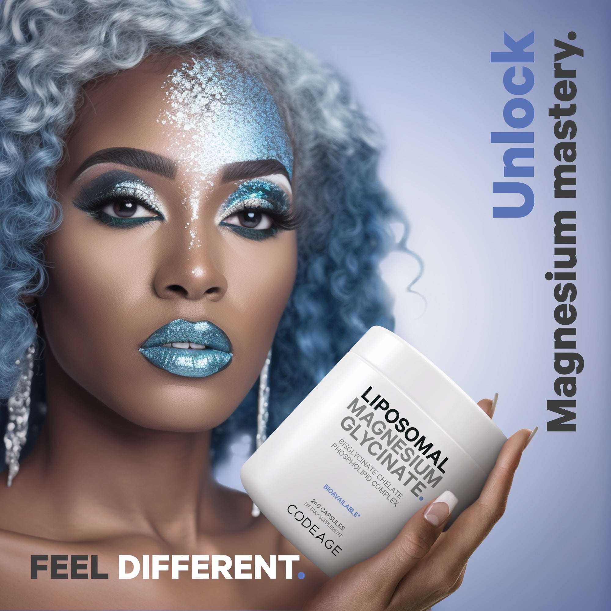 Glicinato de magnesio liposomal 240 unidades