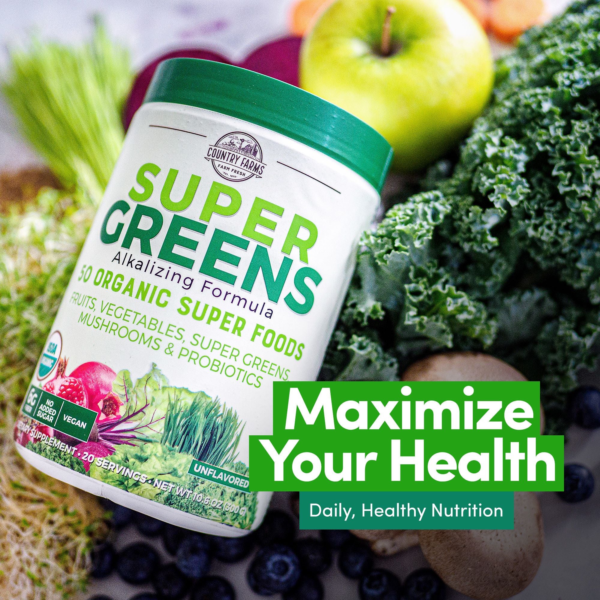 Country Farms Super Greens - Unflavored
