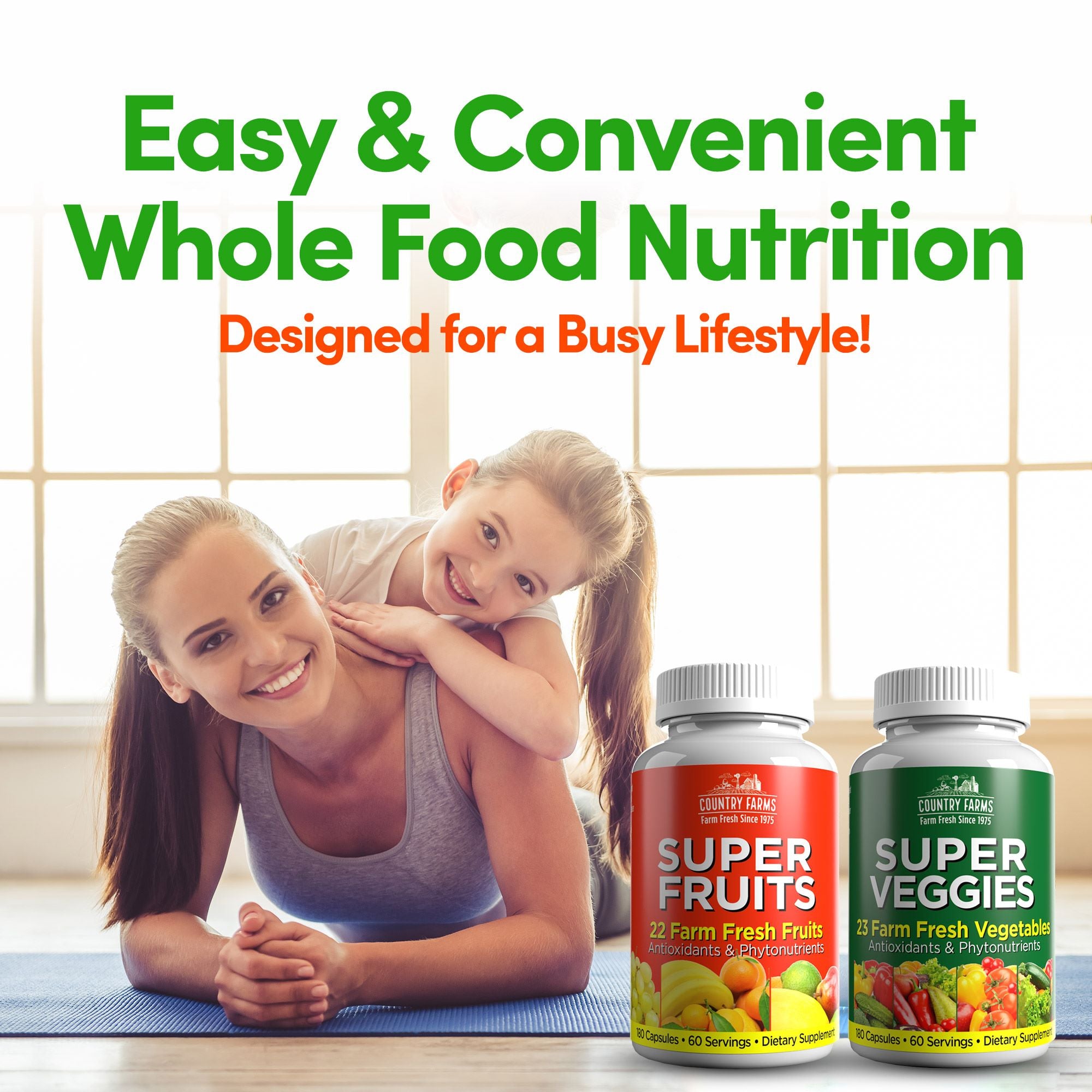 Súper frutas y verduras