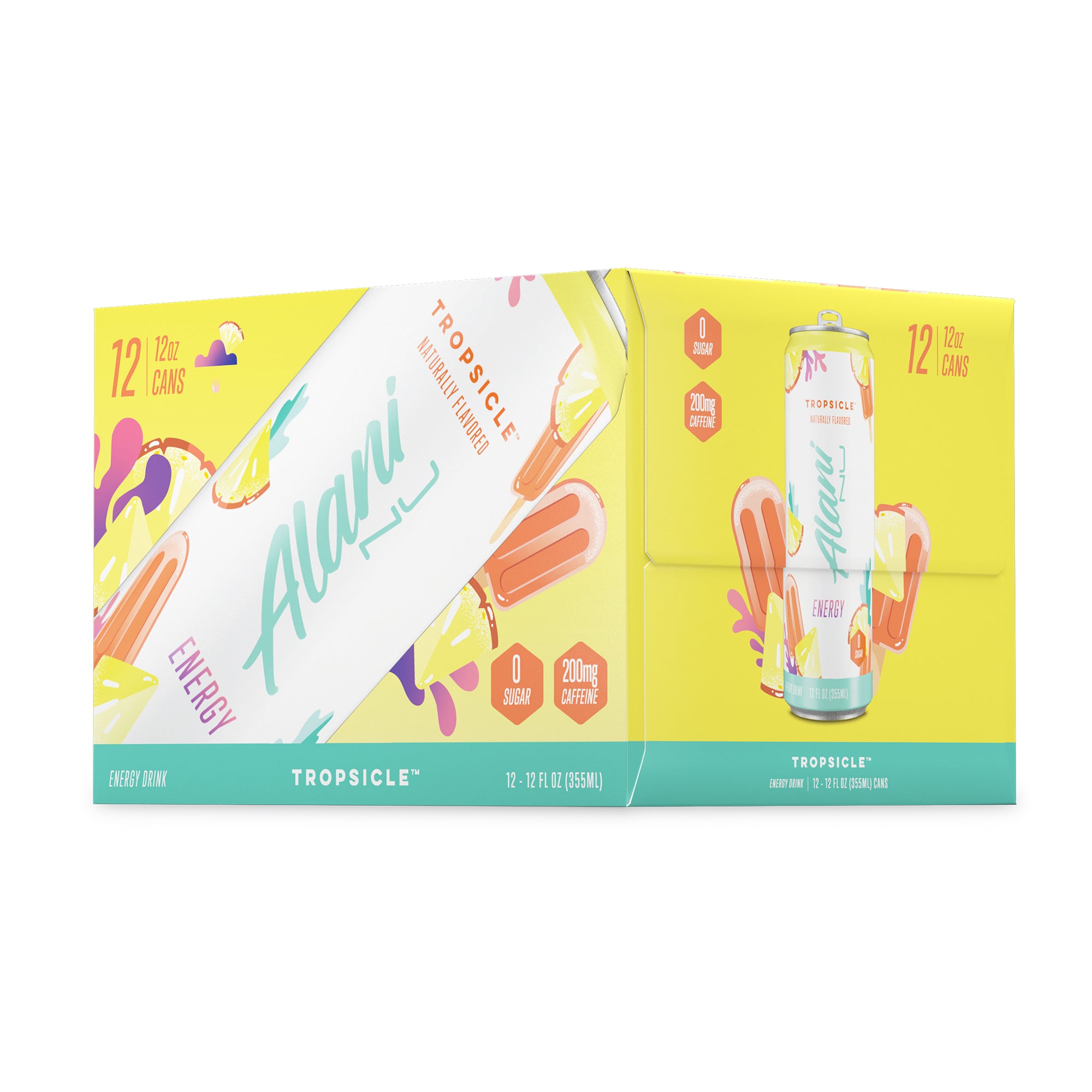 Hielo hawaiano Alani Nu 12 oz