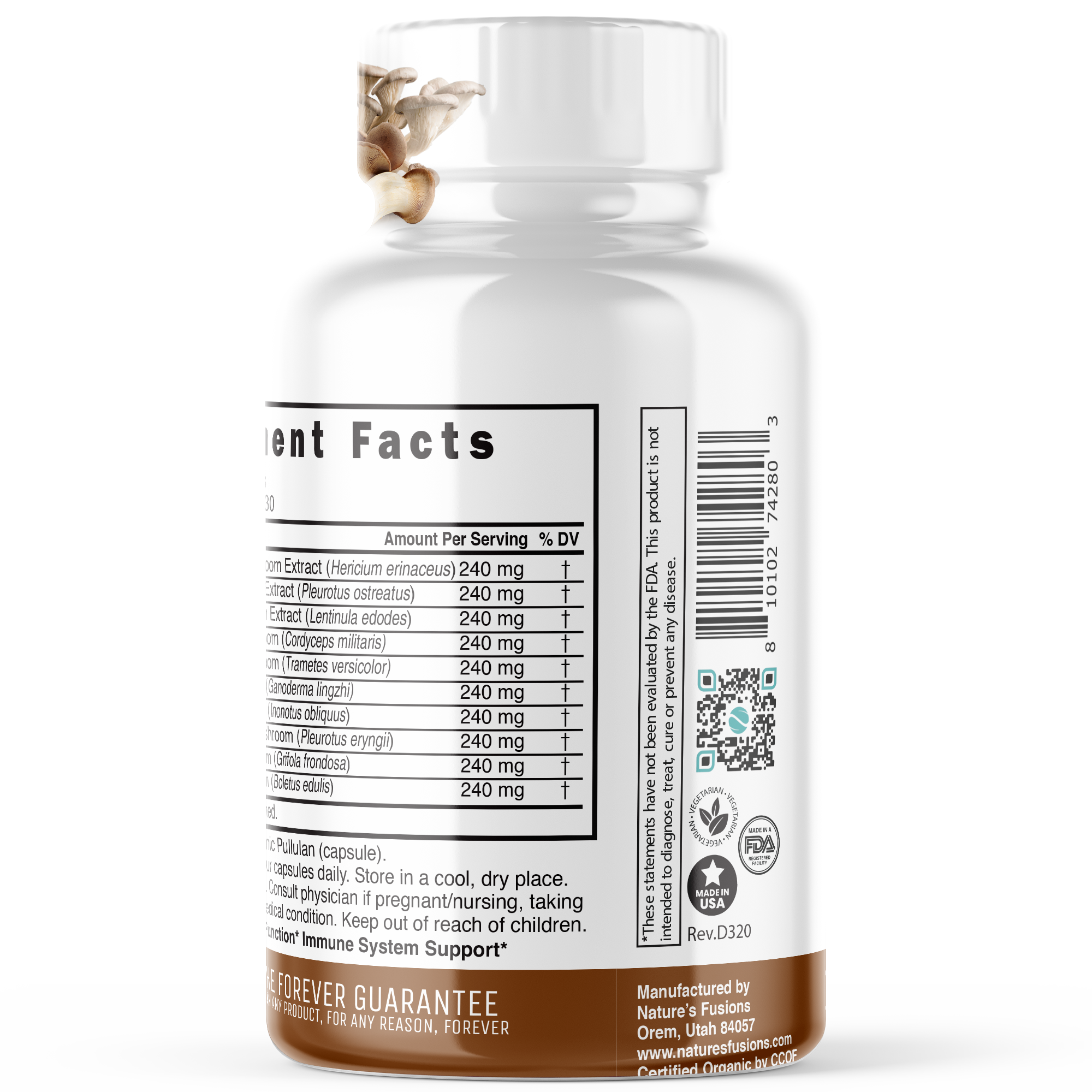 Organic 10 Mushroom Complex