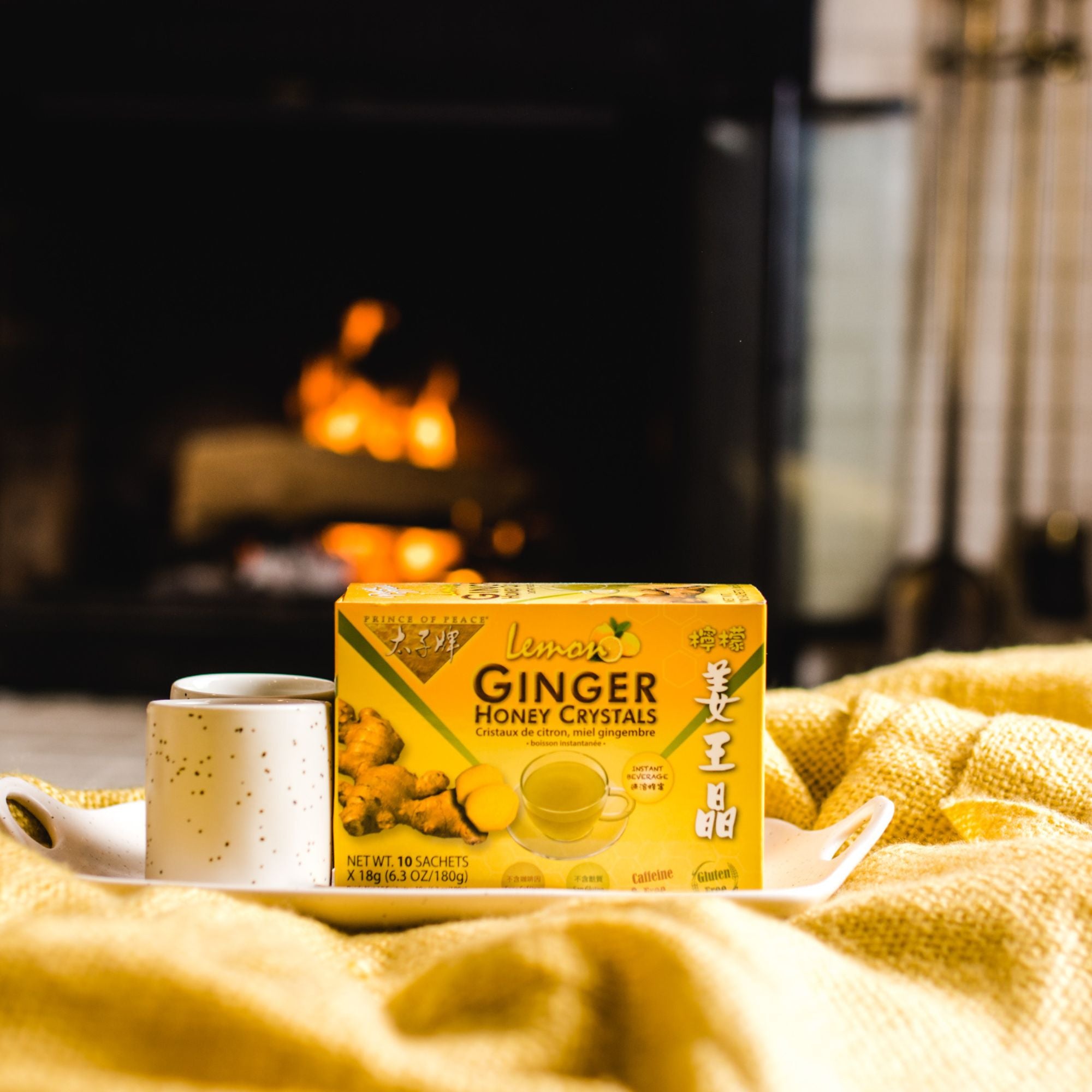 Ginger Honey Crystals Instant Tea | Vitamin World
