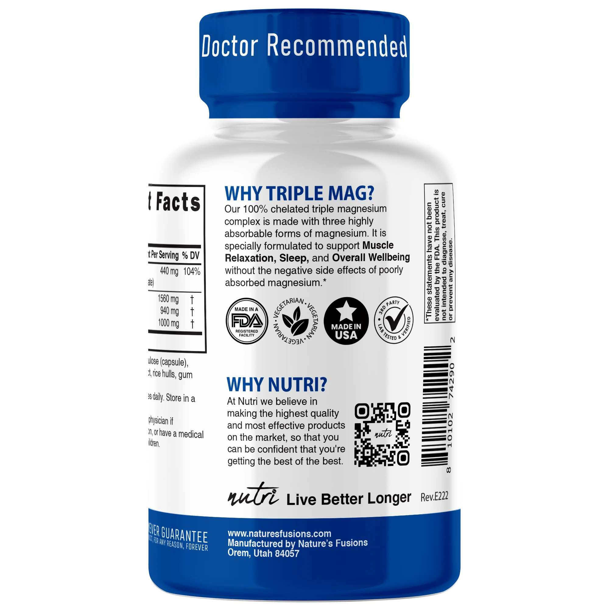 Triple Magnesium 440mg