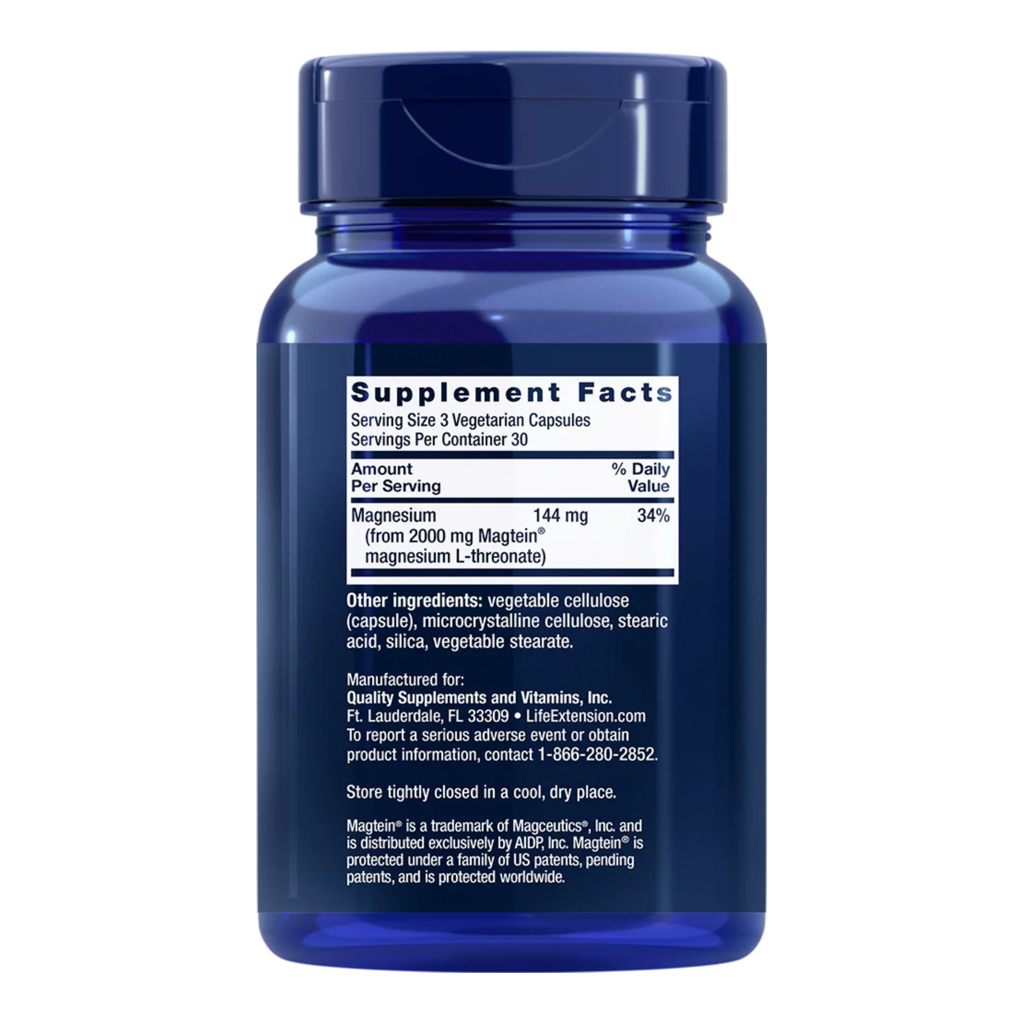 Neuro-Mag® L-treonato de magnesio 90 unidades