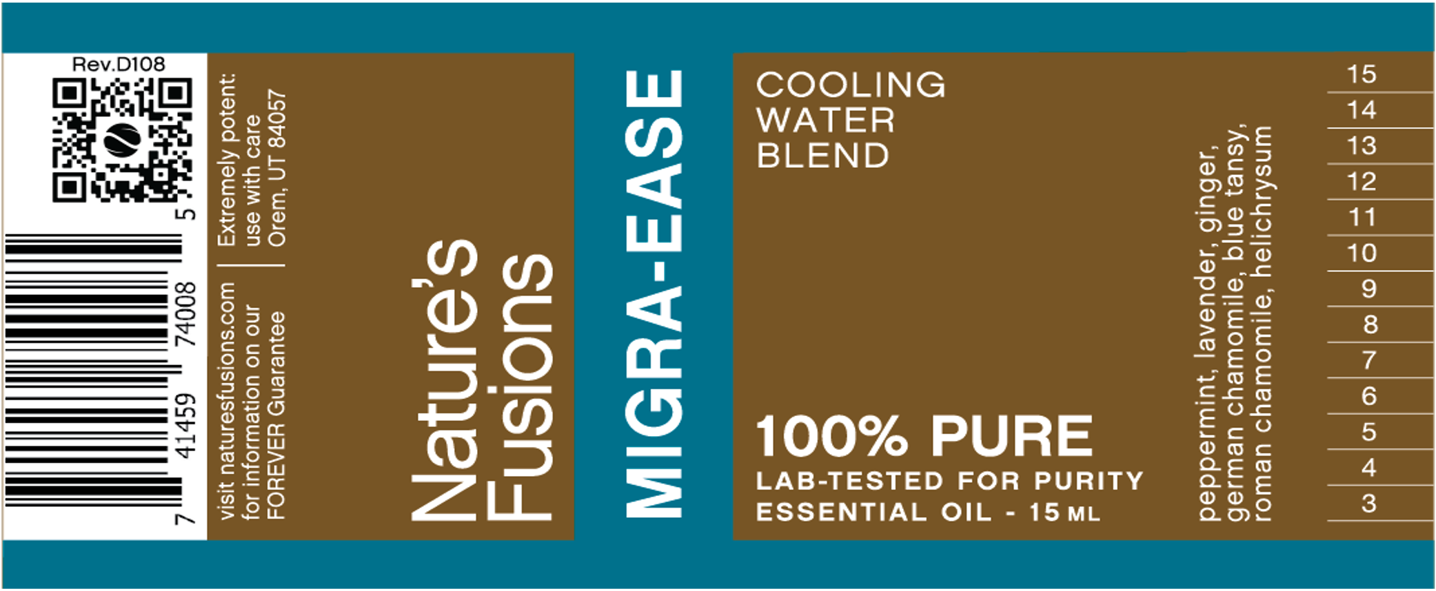 Migra-Ease Essential Oil Blend, 15 mL