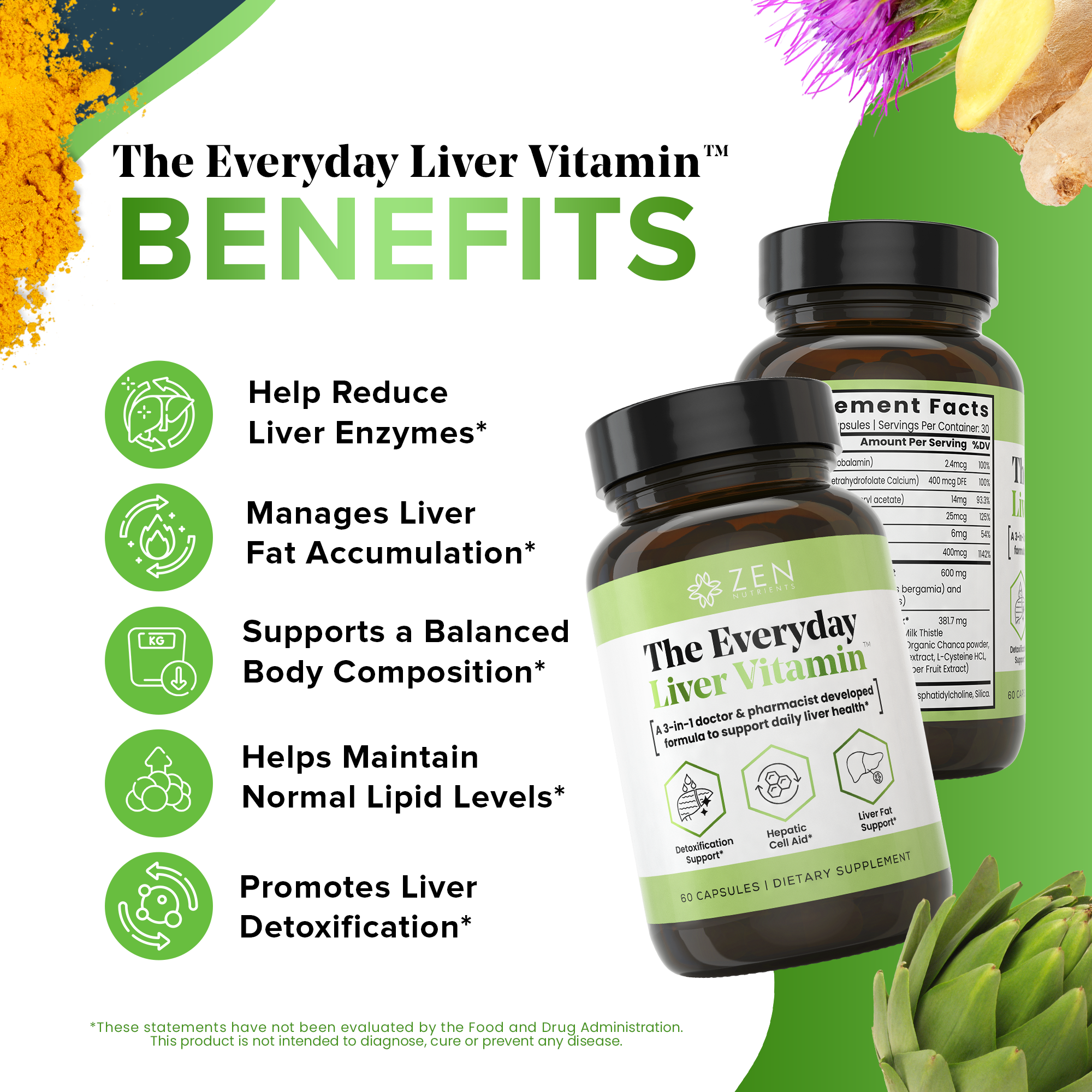 Zen The Everyday Liver Vitamin™ 60caps