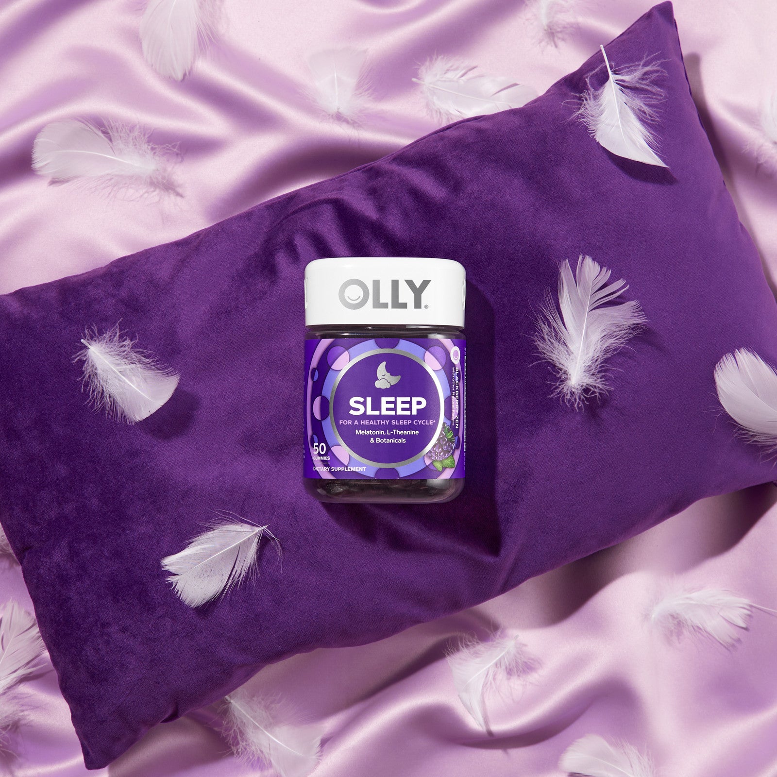 OLLY Sleep Blackberry Zen Gummies