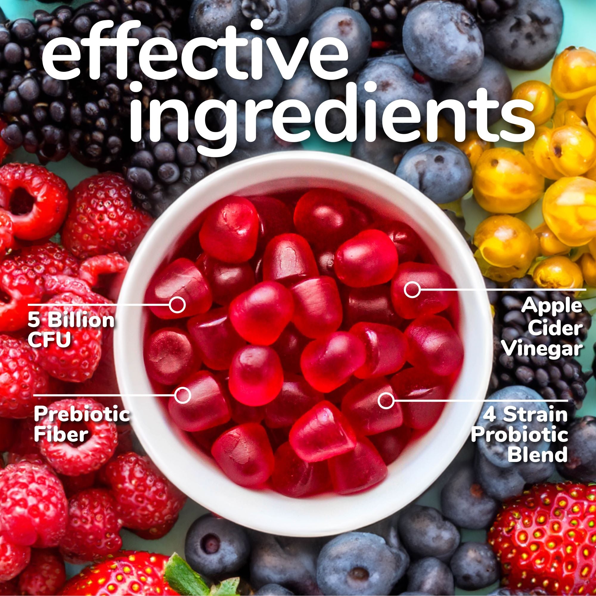 Her Own Probiotic Gummies, 60 Ct