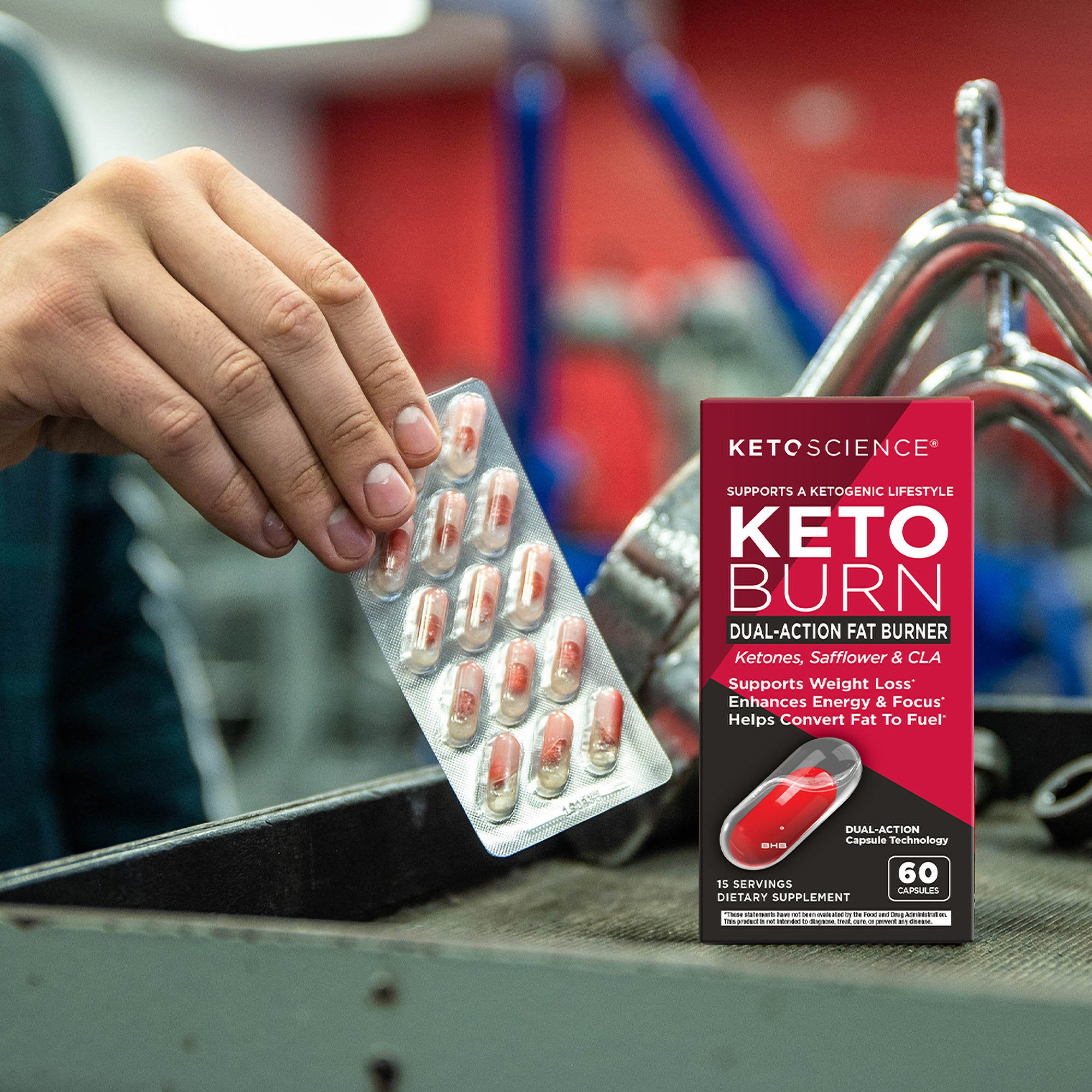 Cápsulas Keto Burner de doble acción
