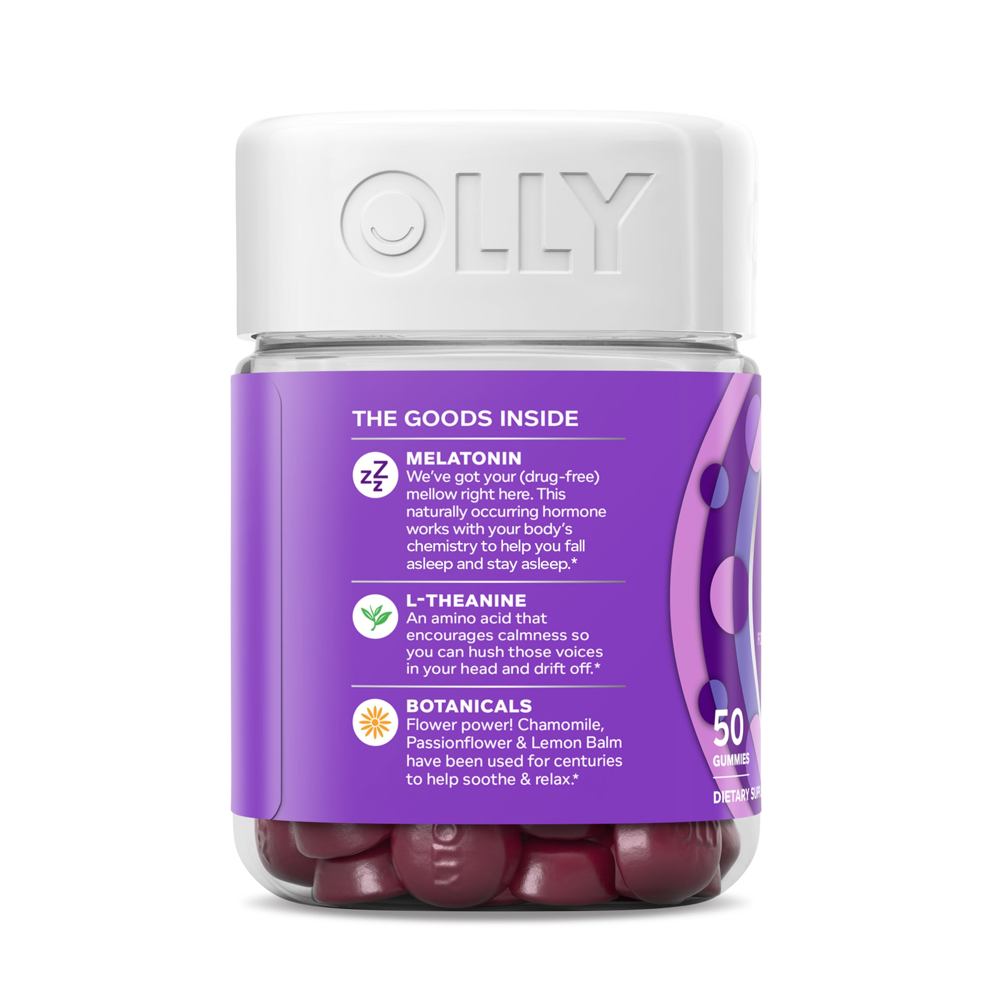 OLLY Sleep Blackberry Zen Gummies