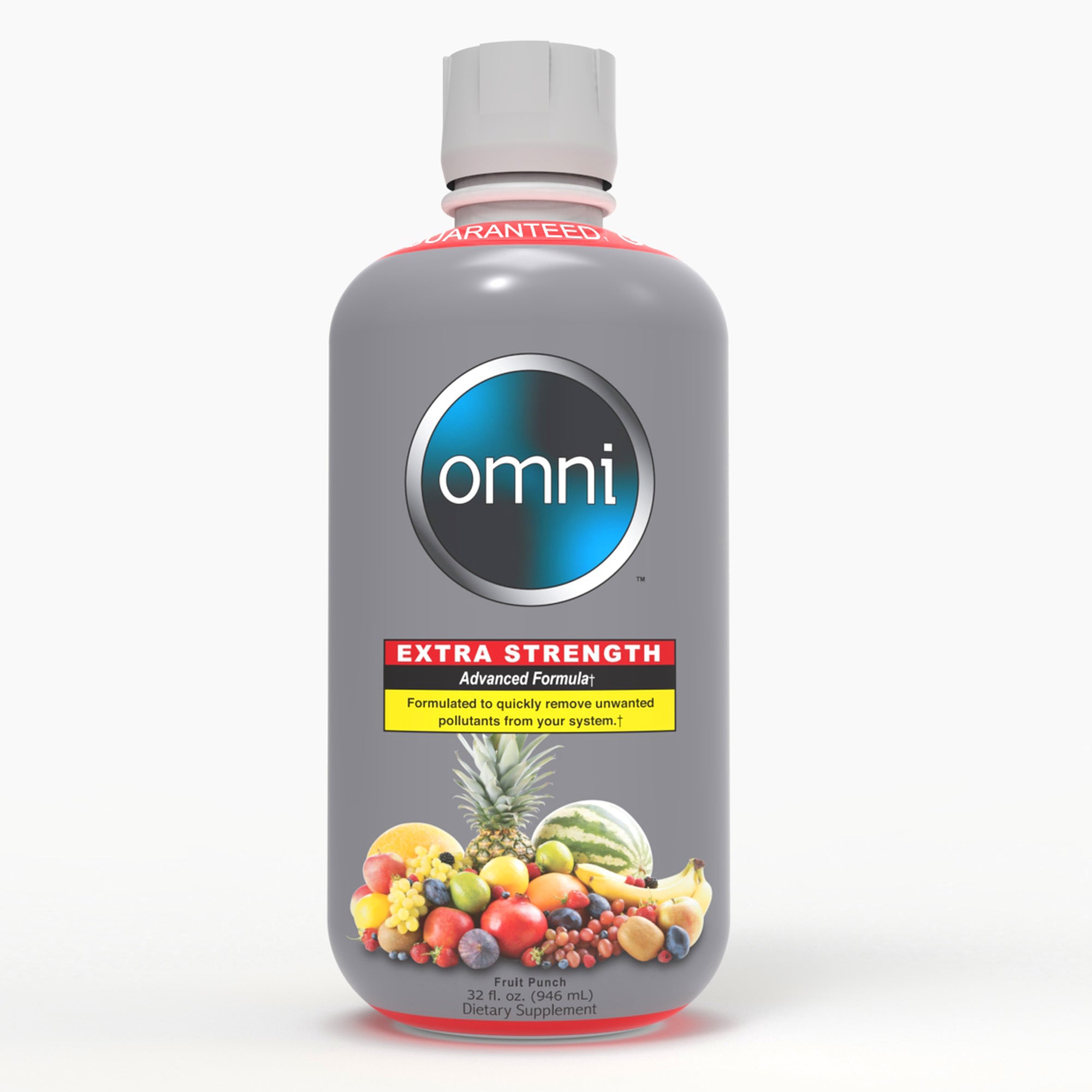 Bebida limpiadora Omni - Ponche de frutas (32 oz.)