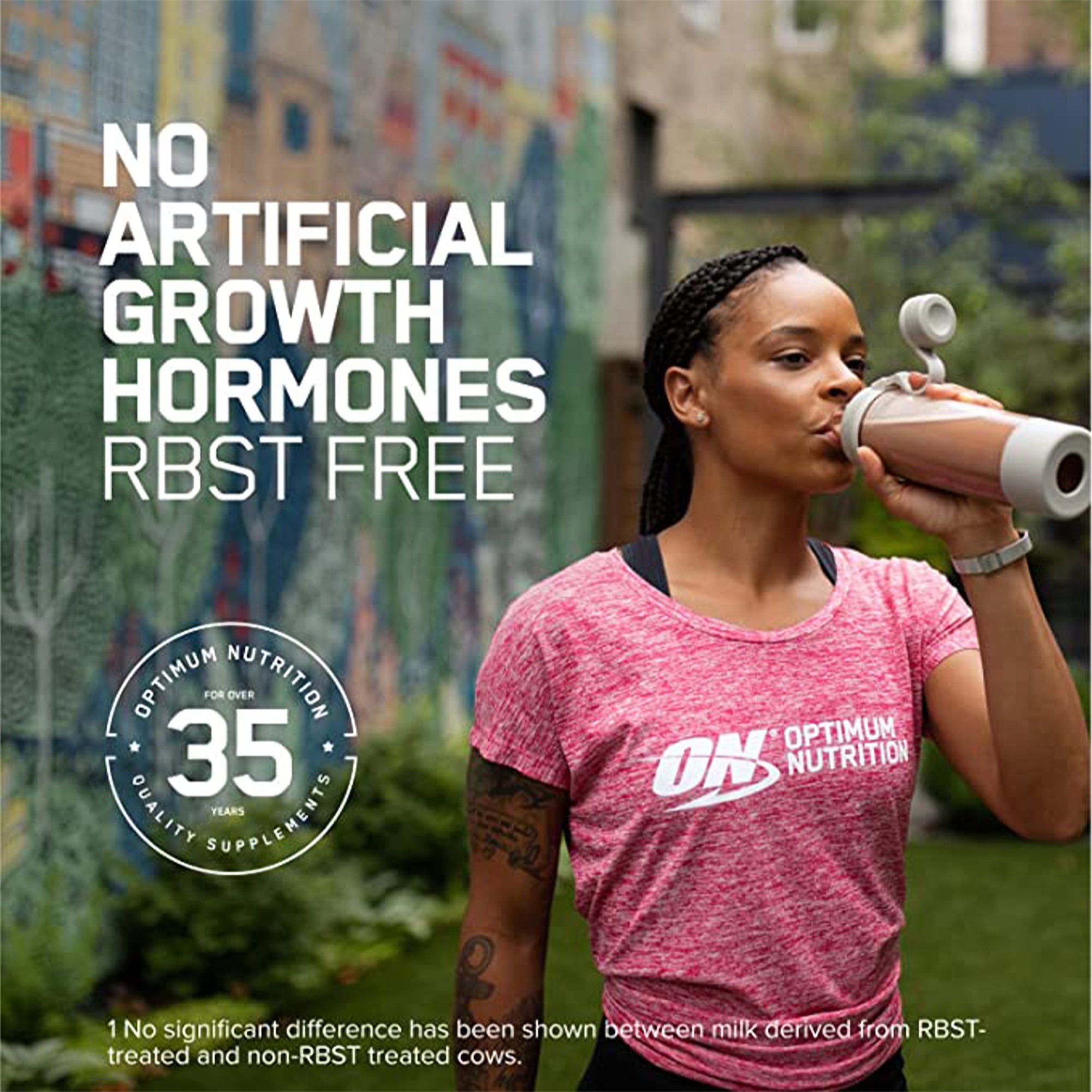 Gold Standard 100% Whey Protein - No Artificial Growth Hormones