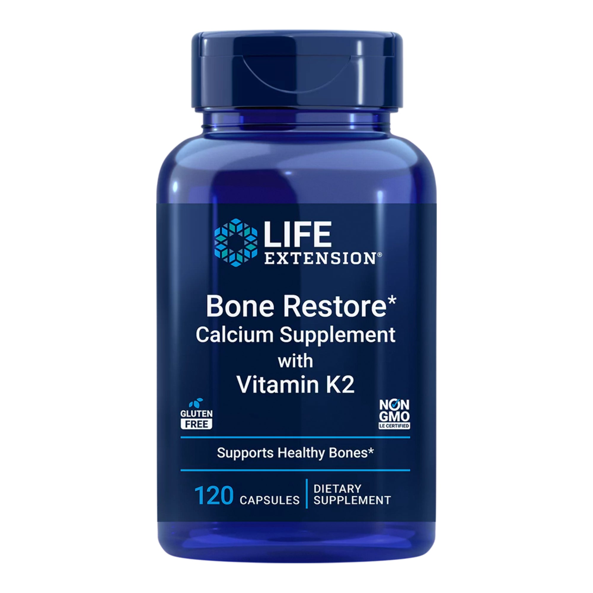 Bone Restore* Calcium Supplement with Vitamin K2 120ct