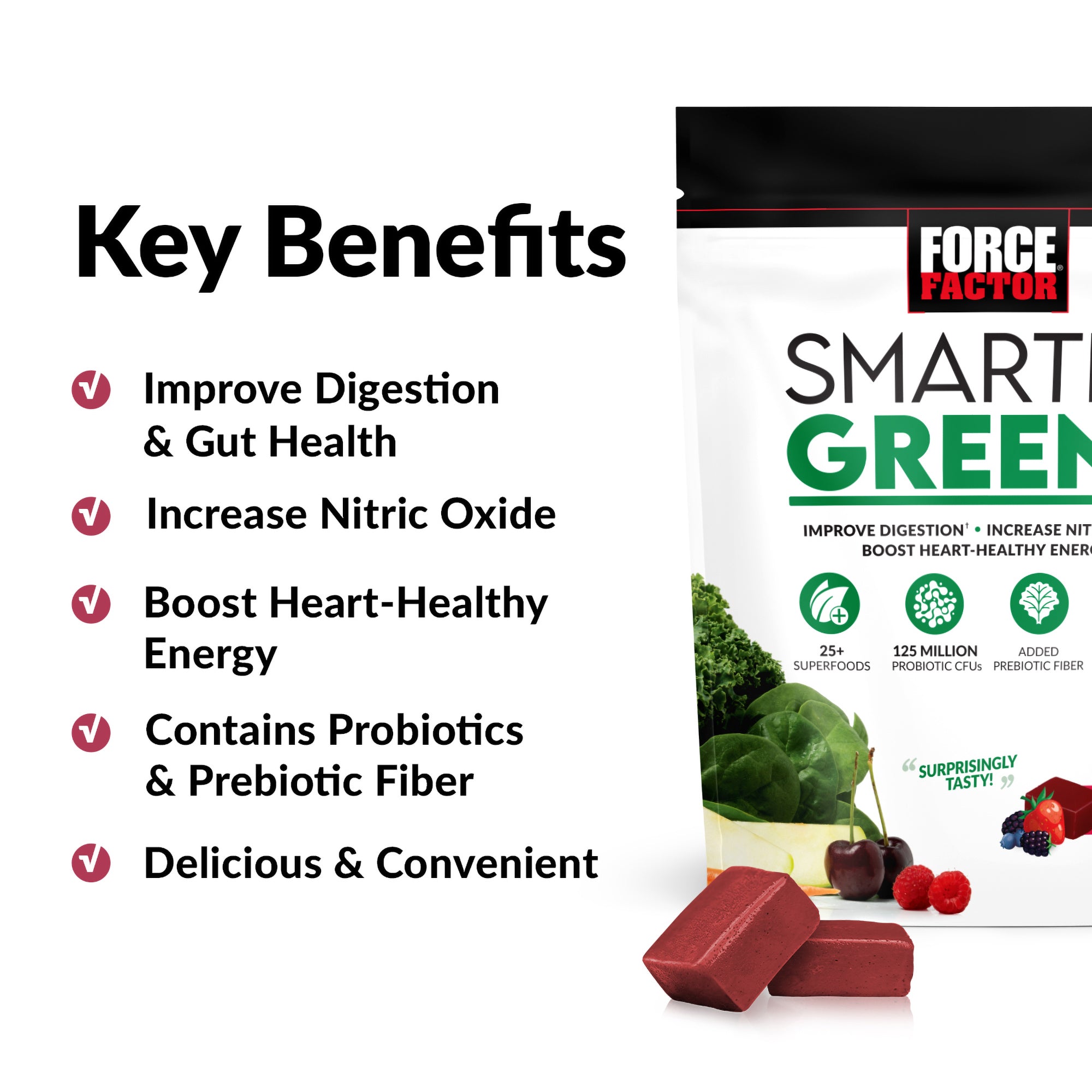 Smarter Greens Soft Chews Summer Berry