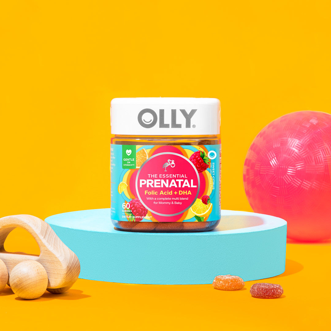 OLLY Multivitamínico prenatal esencial con cítricos vibrantes