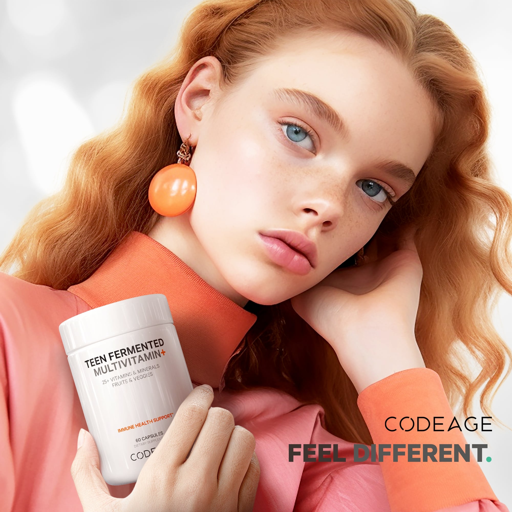 Codeage Teen’s Fermented Multivitamin, 60 Caps