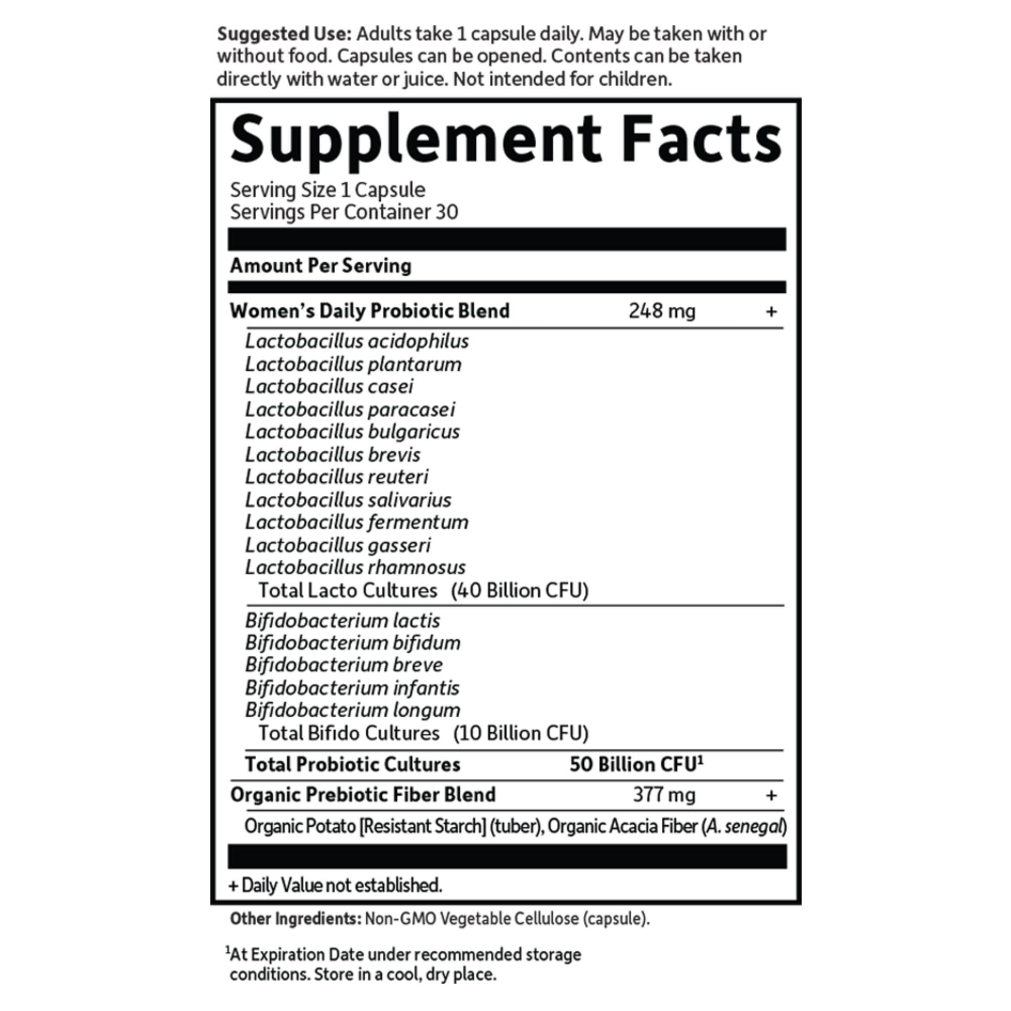 Dr. Formulated Probiotics Once Daily Women's SS