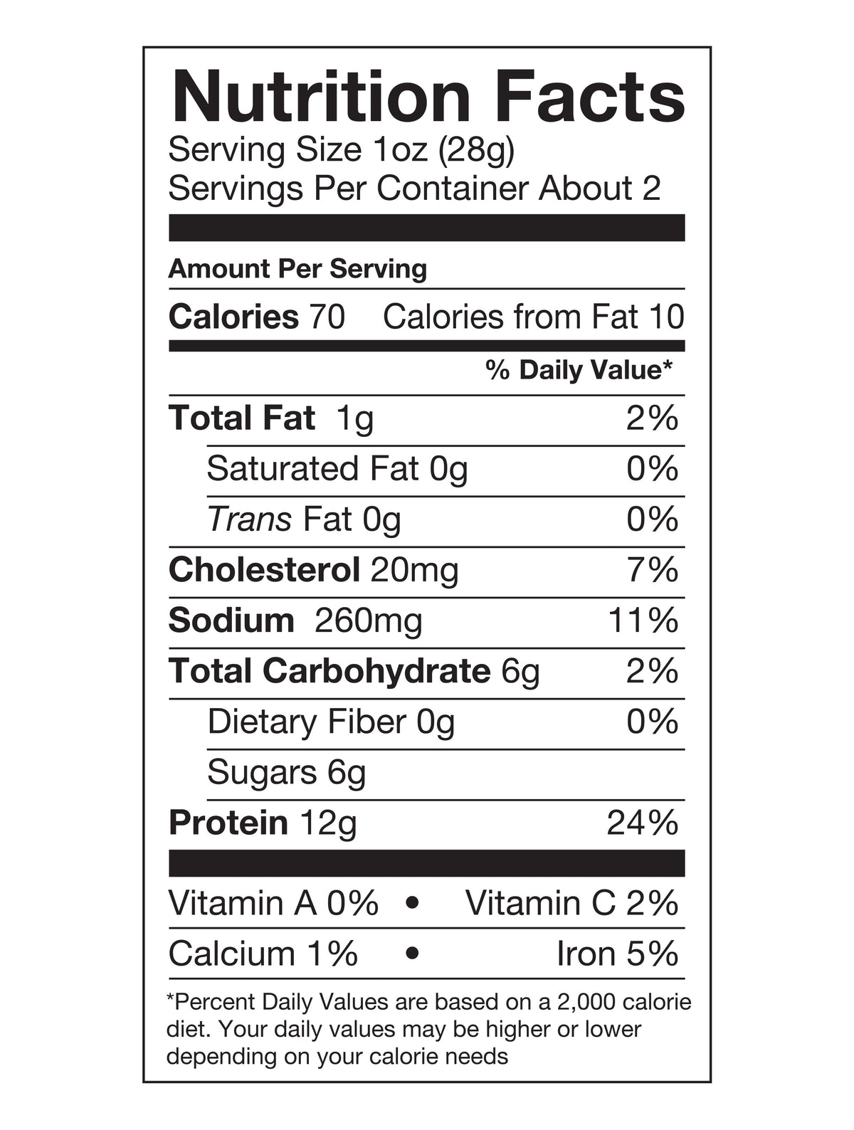 Think Jerky Cecina de res clásica 2.2 oz